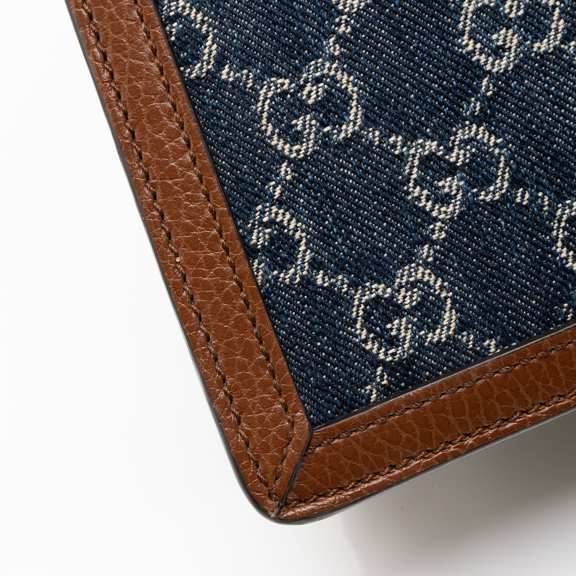 Gucci GG Denim Dionysus Medium Shoulder Bag