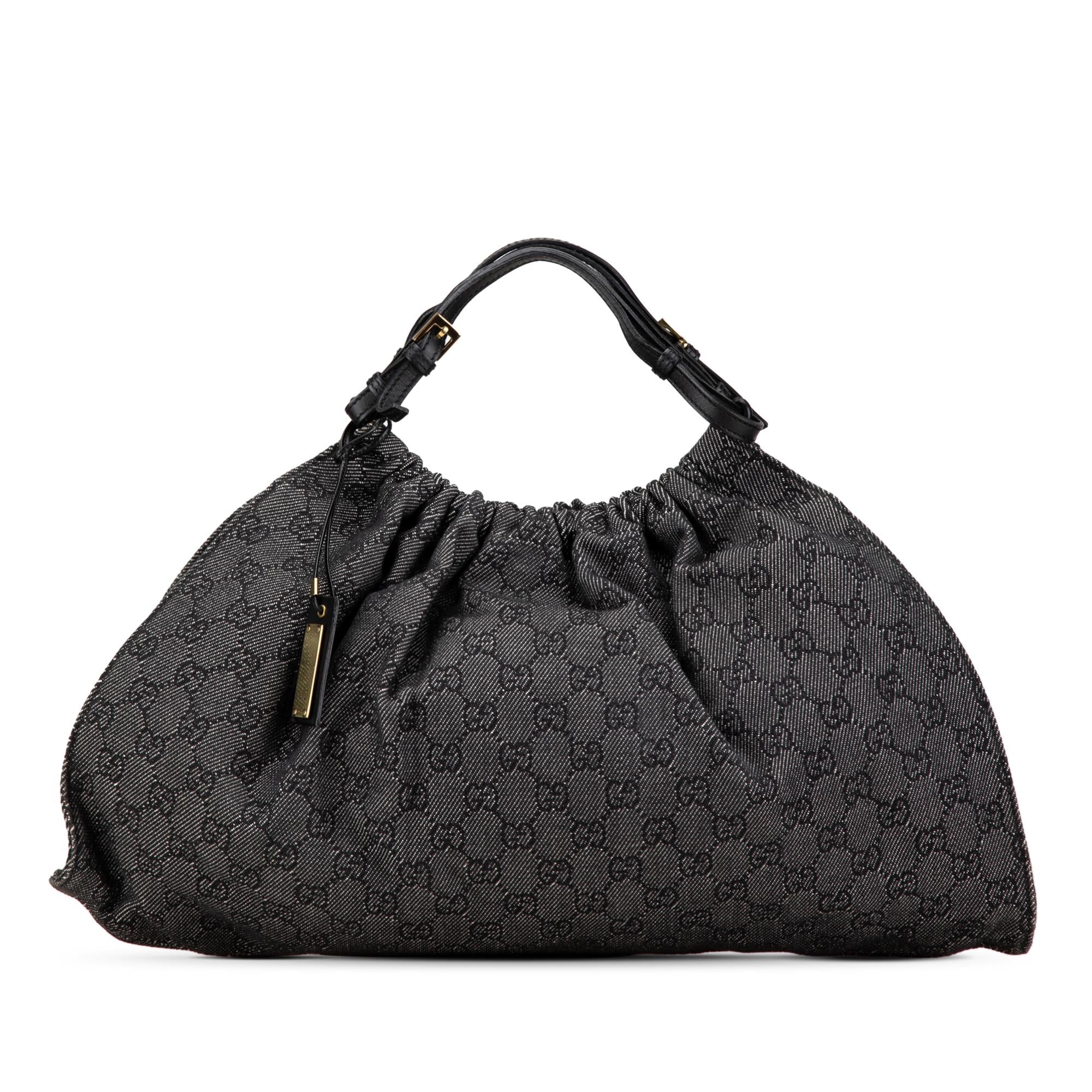 Gucci GG Denim Handbag