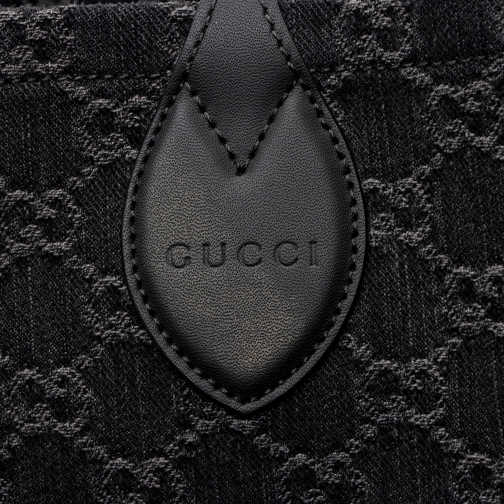 Gucci GG Denim Ophidia Large Tote