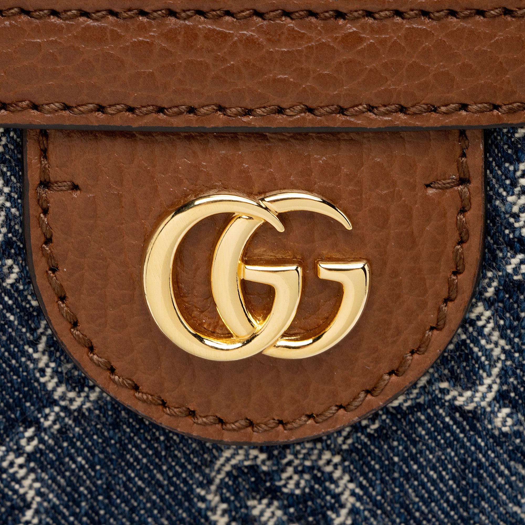 Gucci GG Denim Ophidia Medium Tote (SHF-mPOLzg)