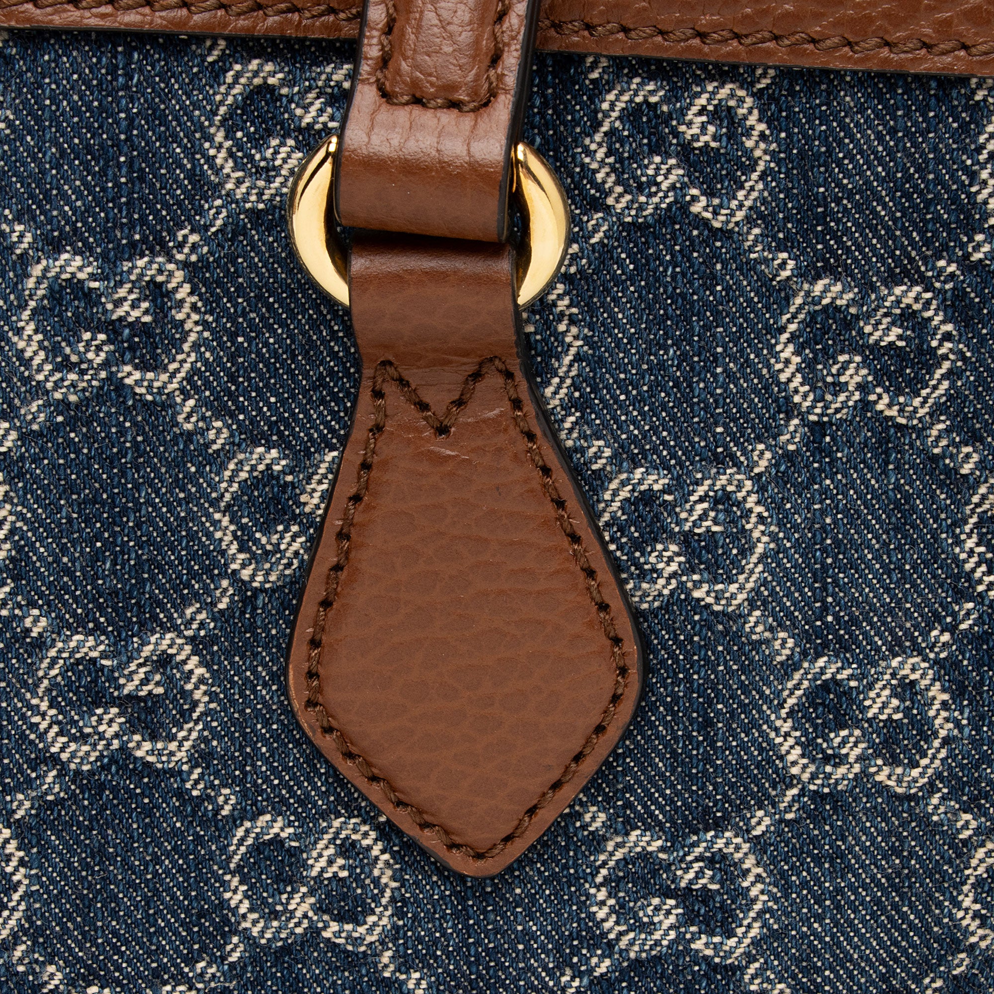 Gucci GG Denim Ophidia Medium Tote (SHF-qNfSkO)