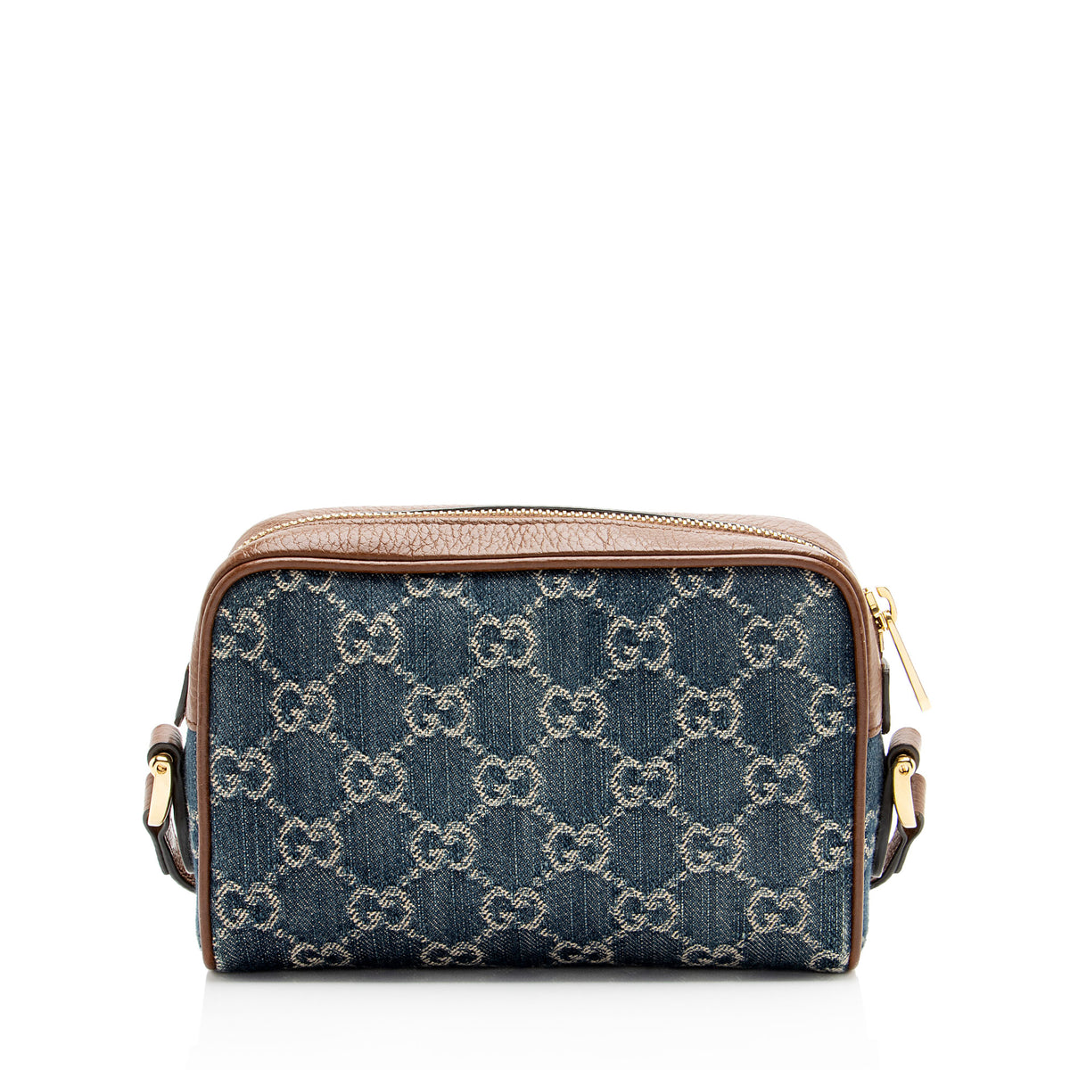 Gucci GG Denim Ophidia Mini Shoulder Bag