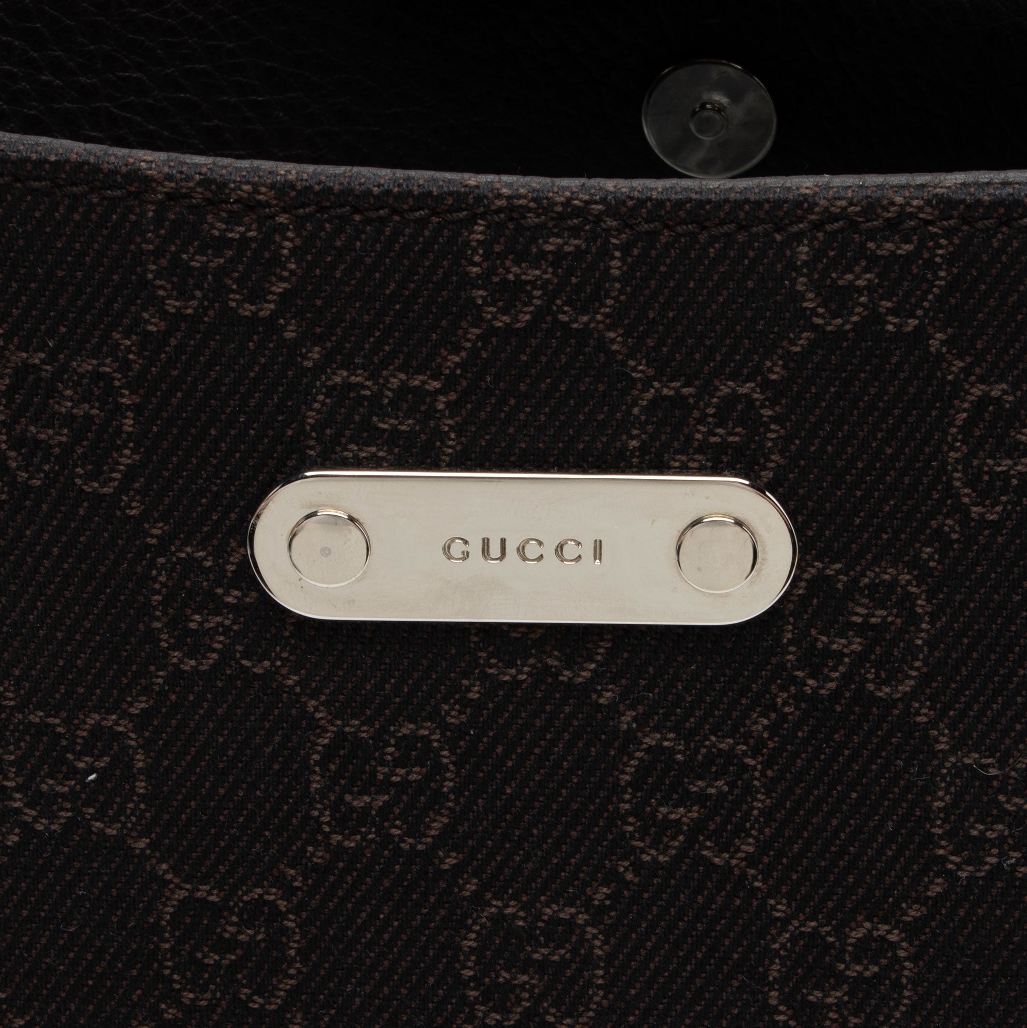 Gucci GG Denim Shoulder Bag (SHF-mP1GGZ)