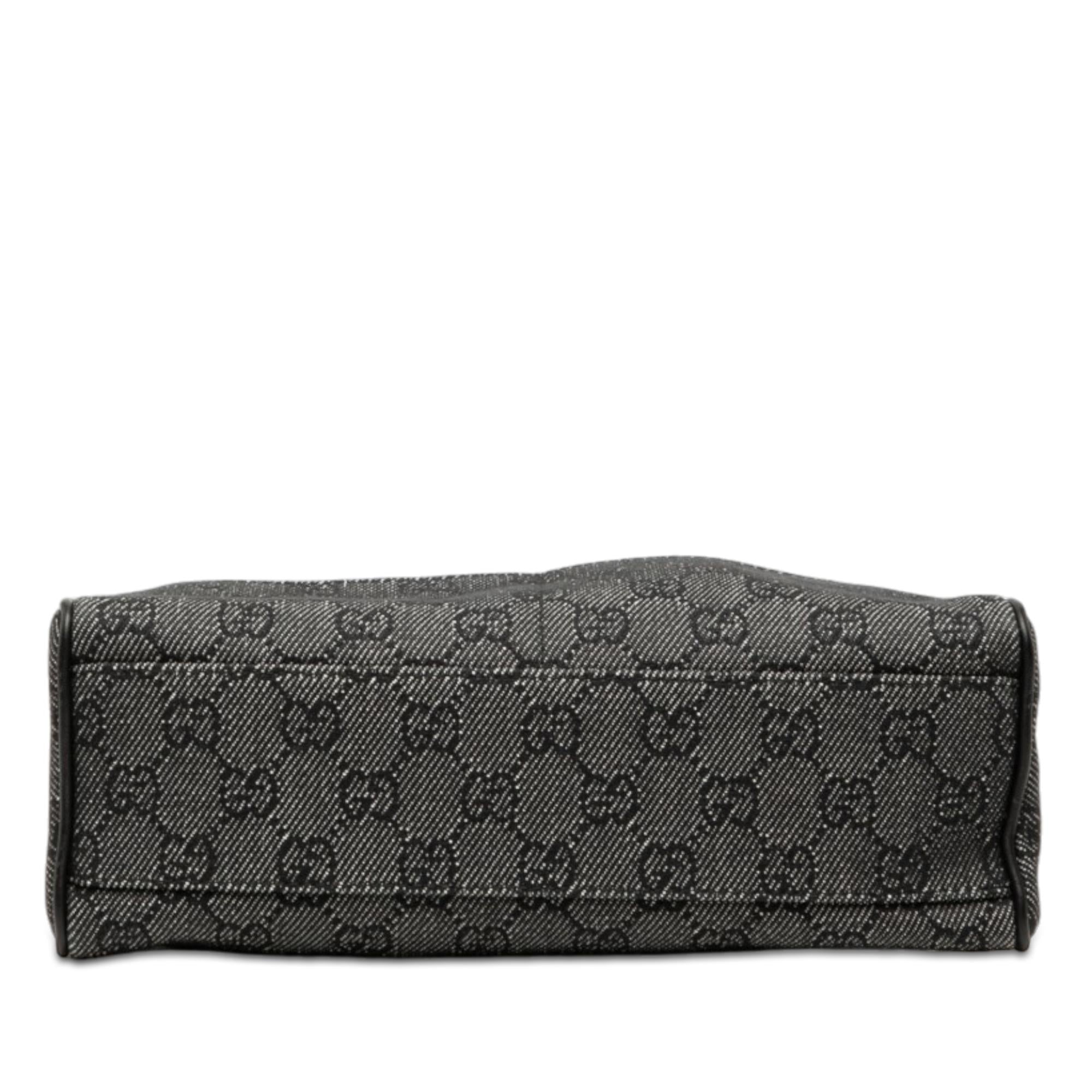 Gucci GG Denim Shoulder Bag