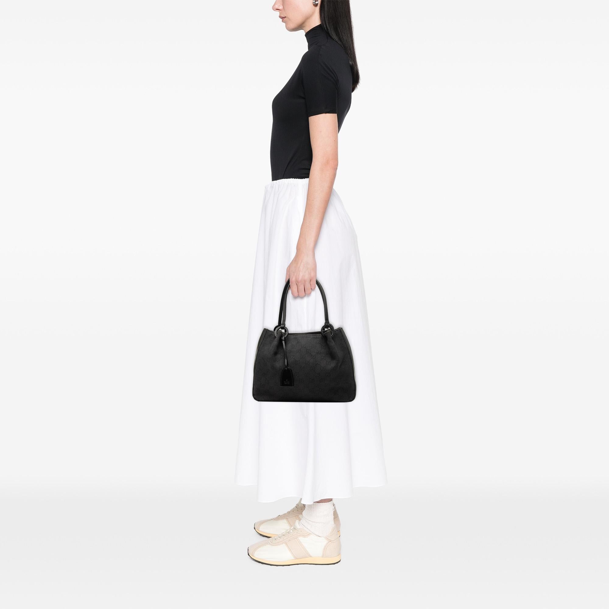 Gucci GG Denim Shoulder Bag