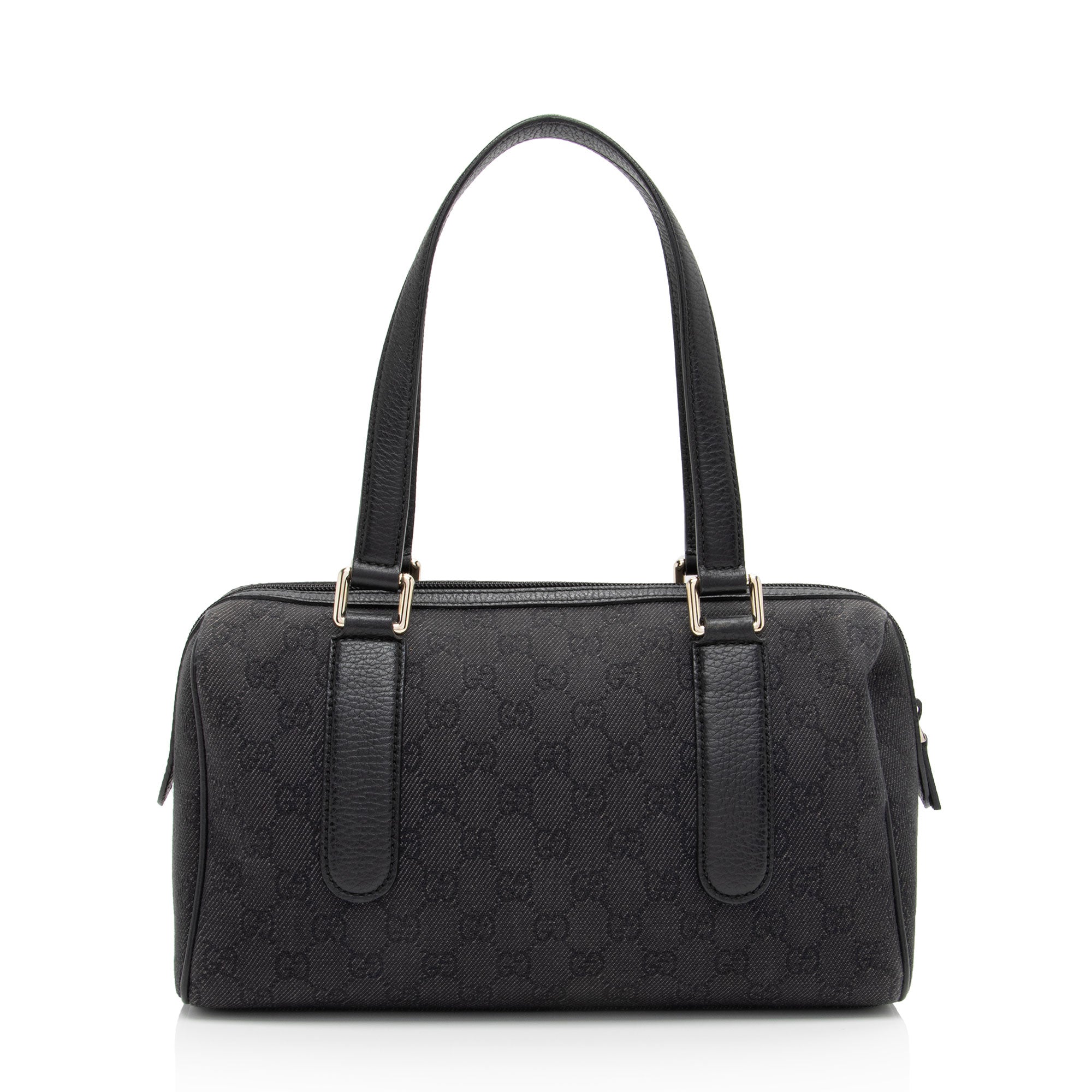 Gucci GG Denim Small Satchel (SHF-0xwQtu)