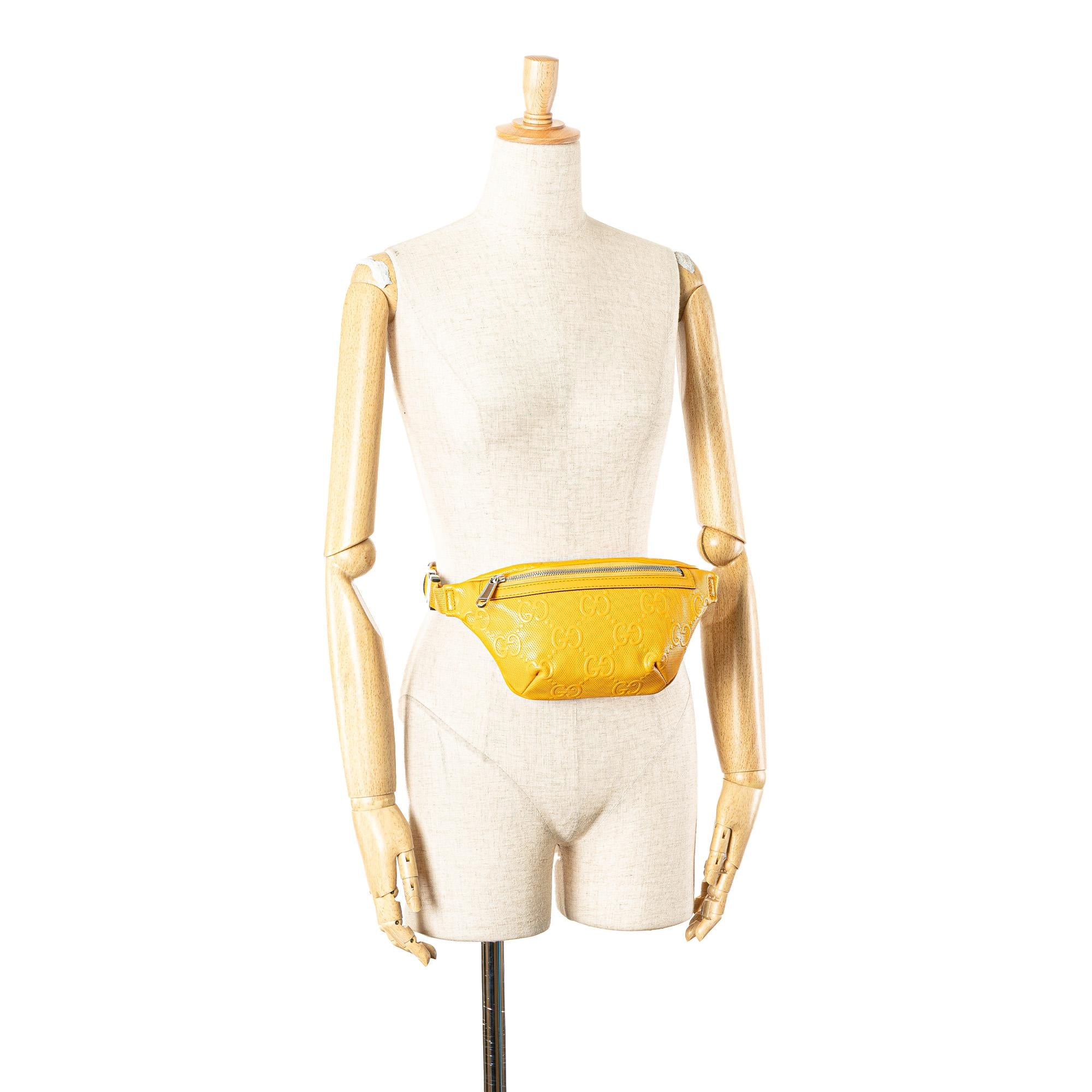 Gucci GG Embossed Belt Bag