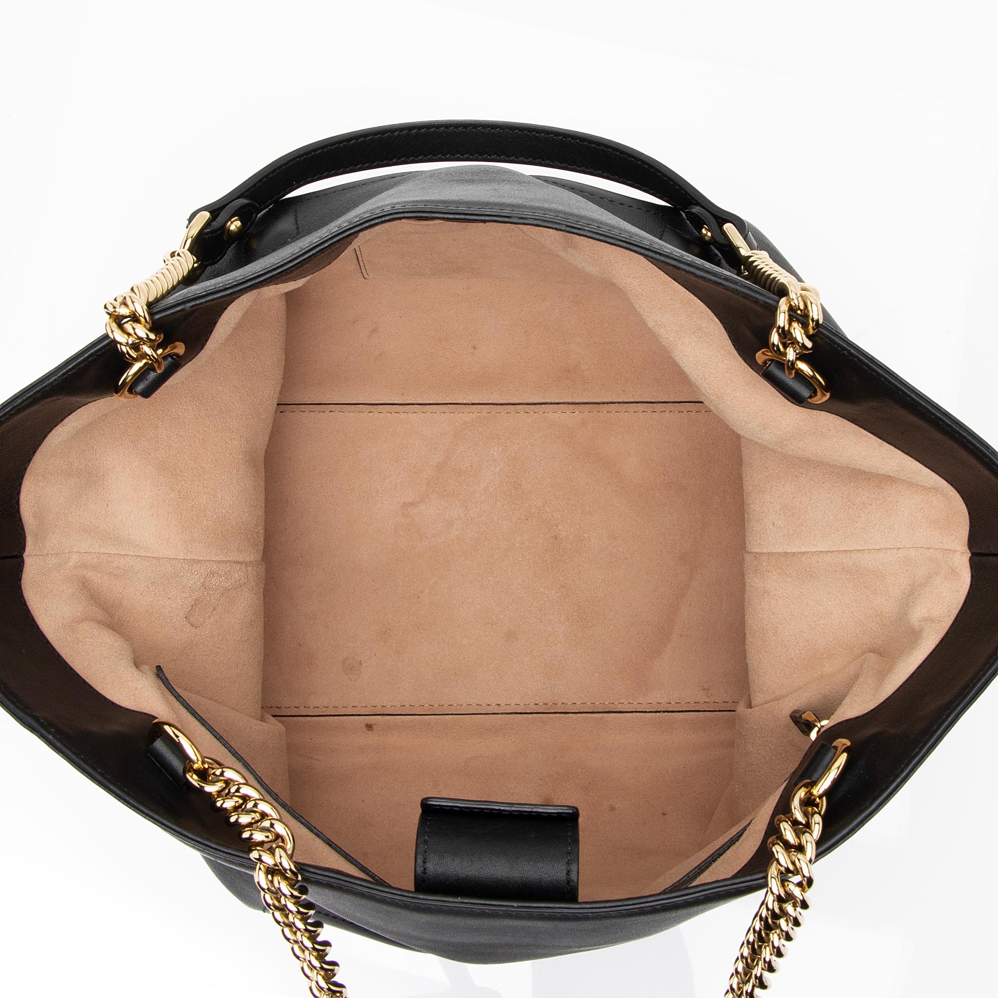 Gucci GG Embossed Calfskin Apollo Large Tote (SHF-23637)