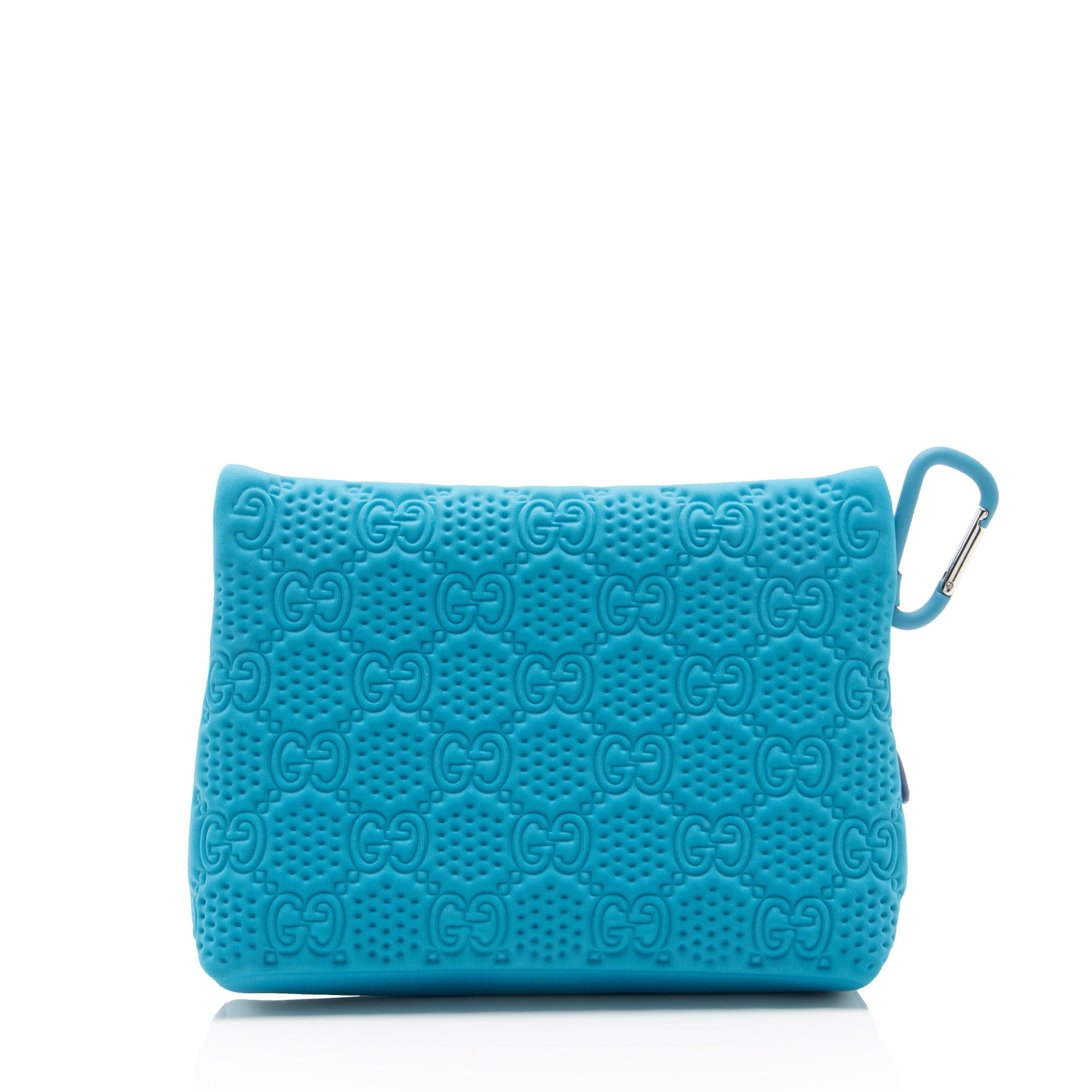 Gucci GG Embossed Neoprene Scuba Pouch