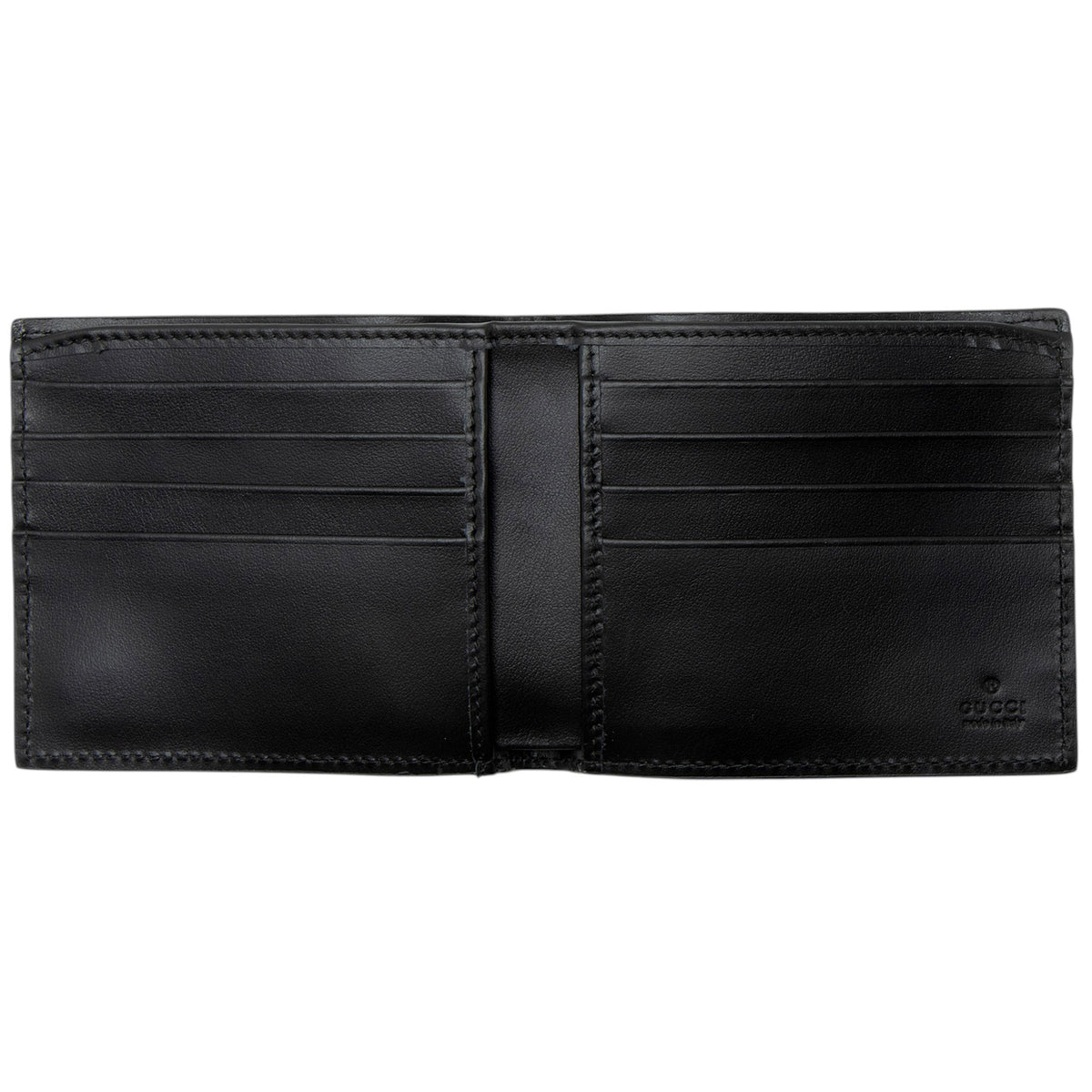 Gucci GG Embossed Silver Bifold Wallet