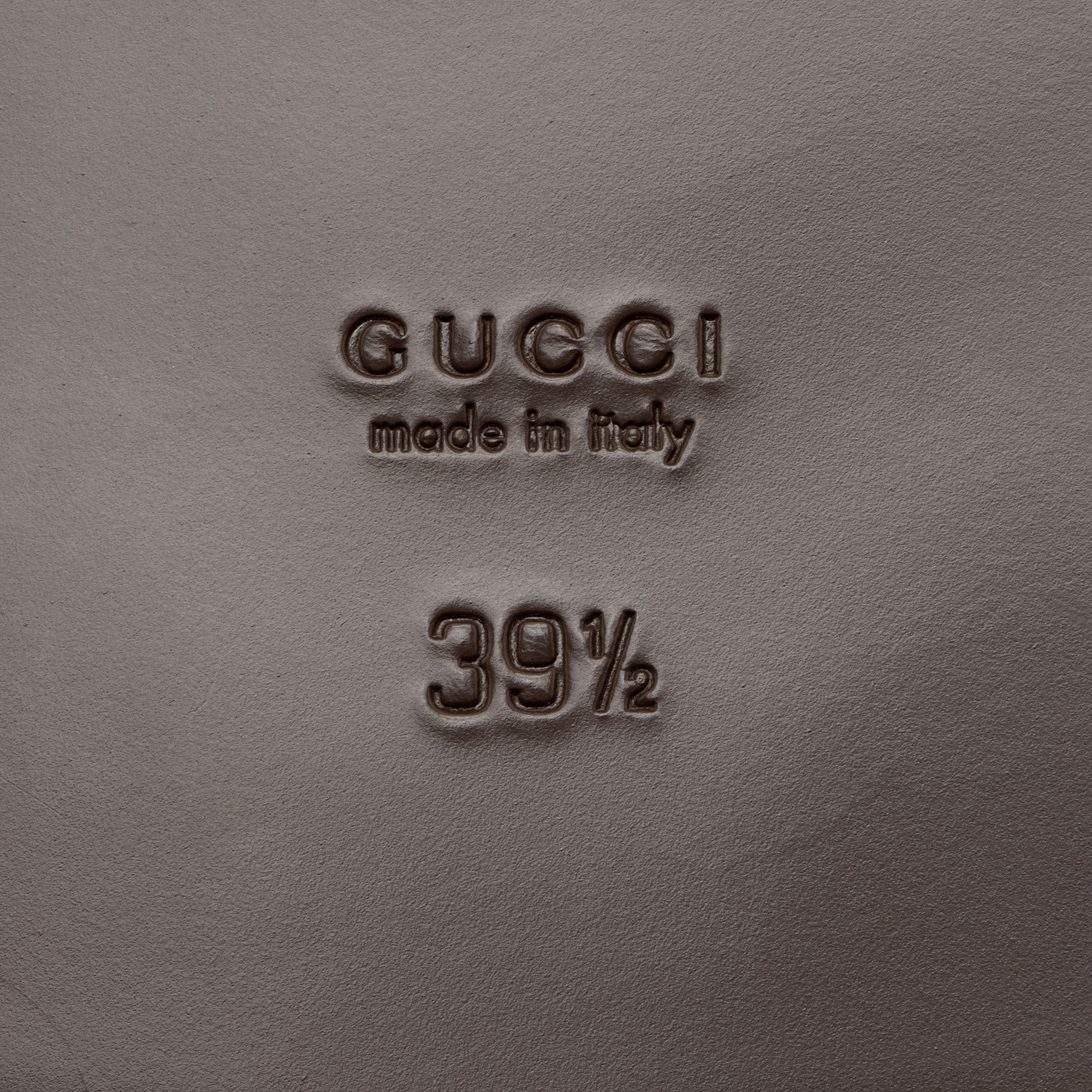 Gucci GG Interlocking G Web Kika Thong Sandals - Size 9.5 / 39.5 (SHF-2pJuAZ)