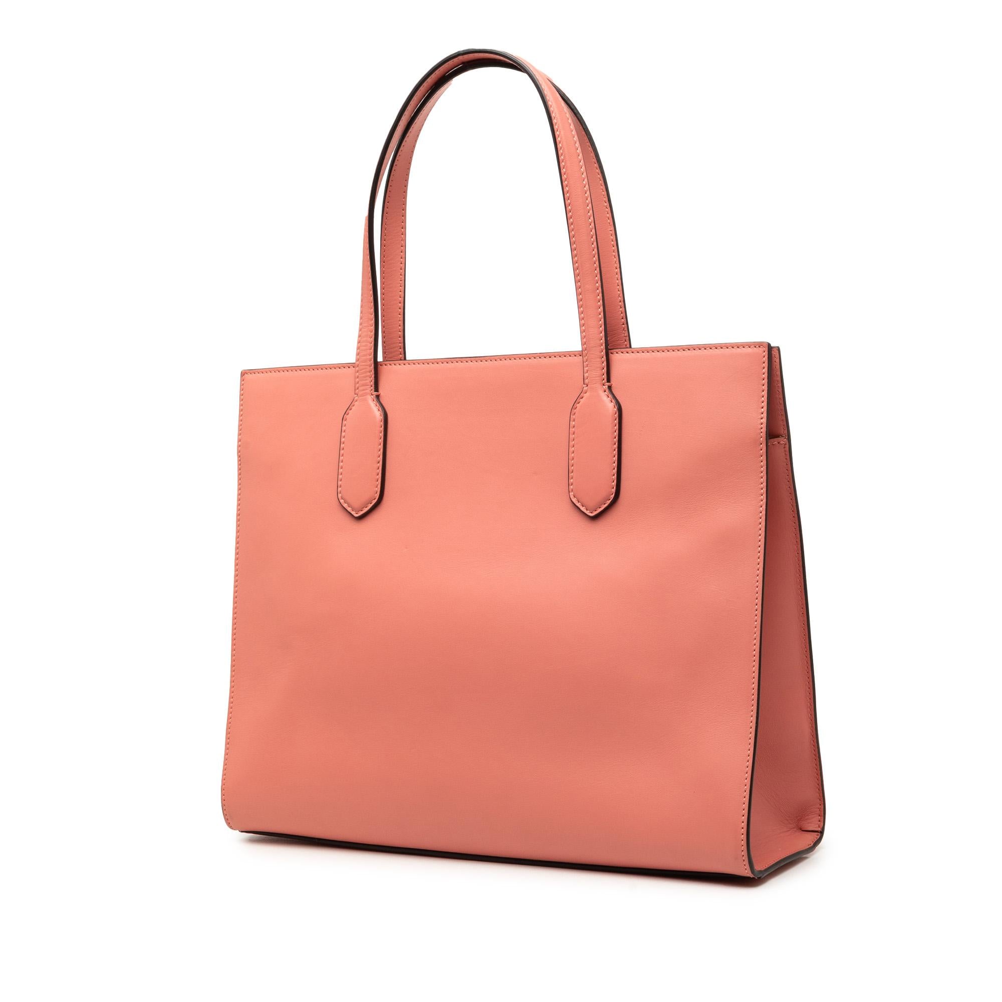 Gucci GG Marmont Calfskin Ribbon Tote