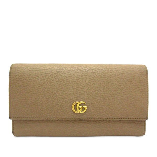Gucci GG Marmont Continental Leather Long Wallet (SHG-Win7Fr)