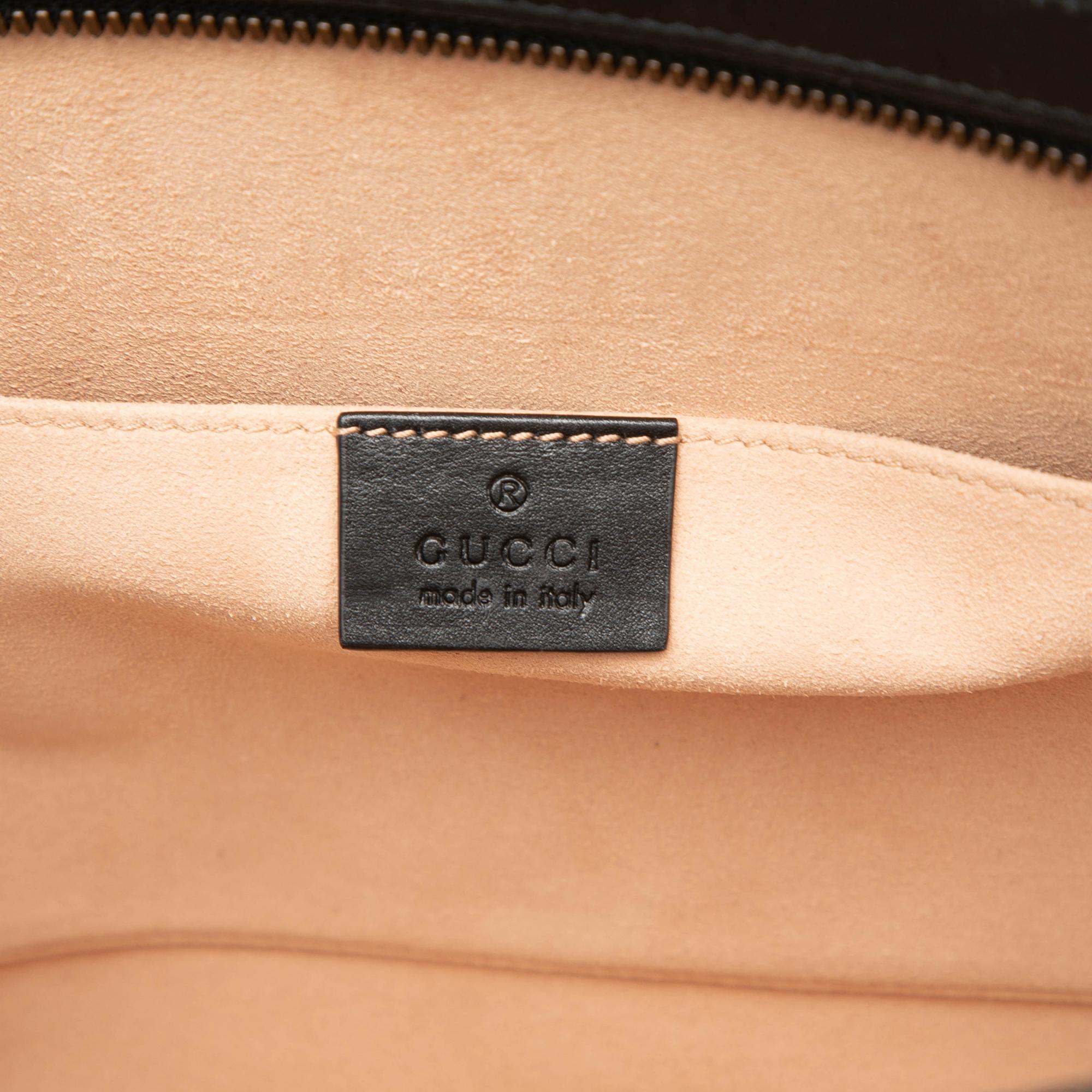 Gucci GG Marmont Heart Matelasse Calfskin Clutch