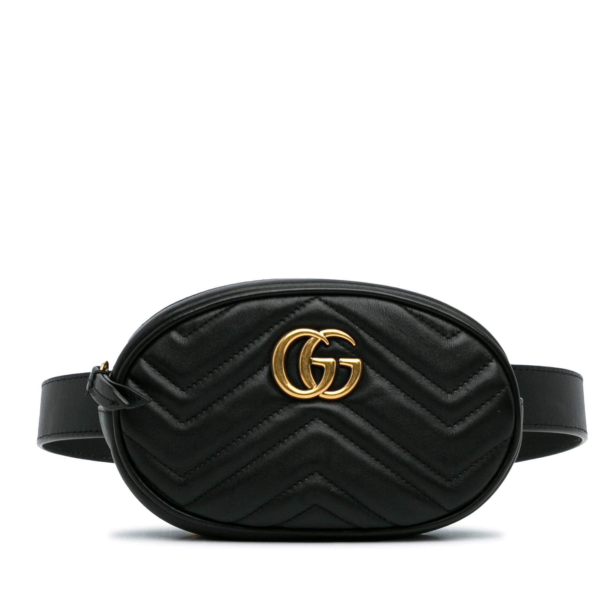 Gucci GG Marmont Matelasse Belt Bag (SHG-gKJdGE)