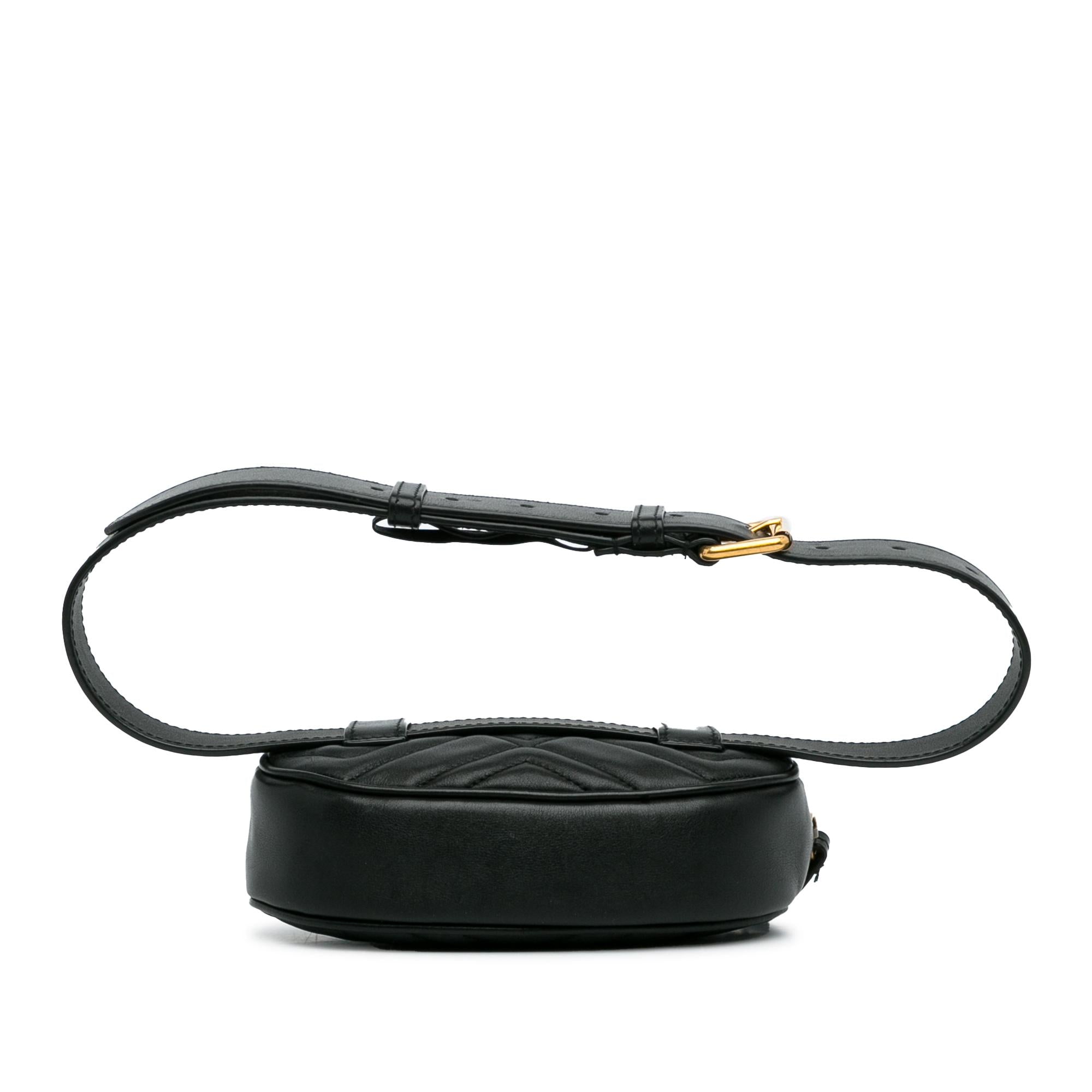 Gucci GG Marmont Matelasse Belt Bag (SHG-gKJdGE)