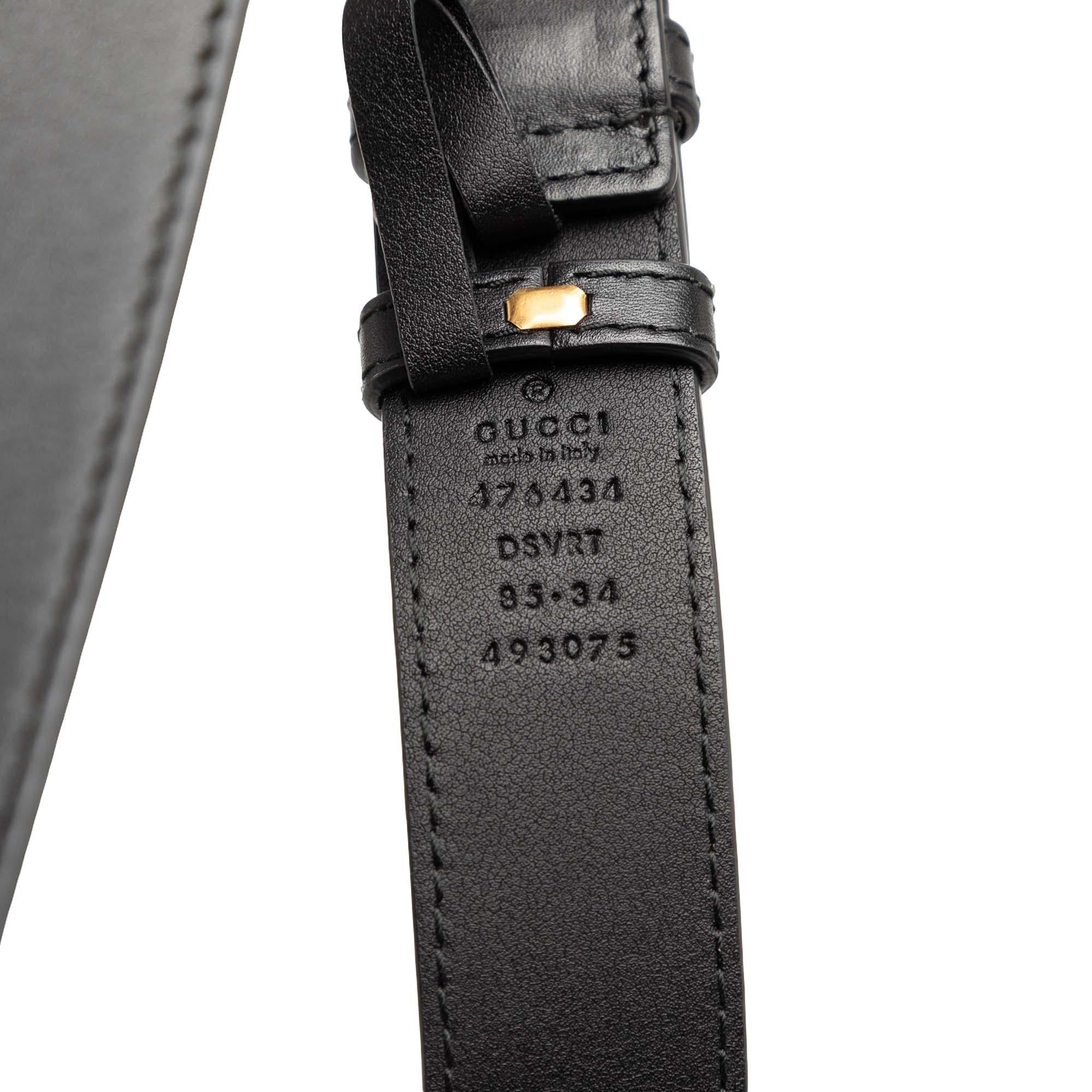 Gucci GG Marmont Matelasse Calfskin Belt Bag