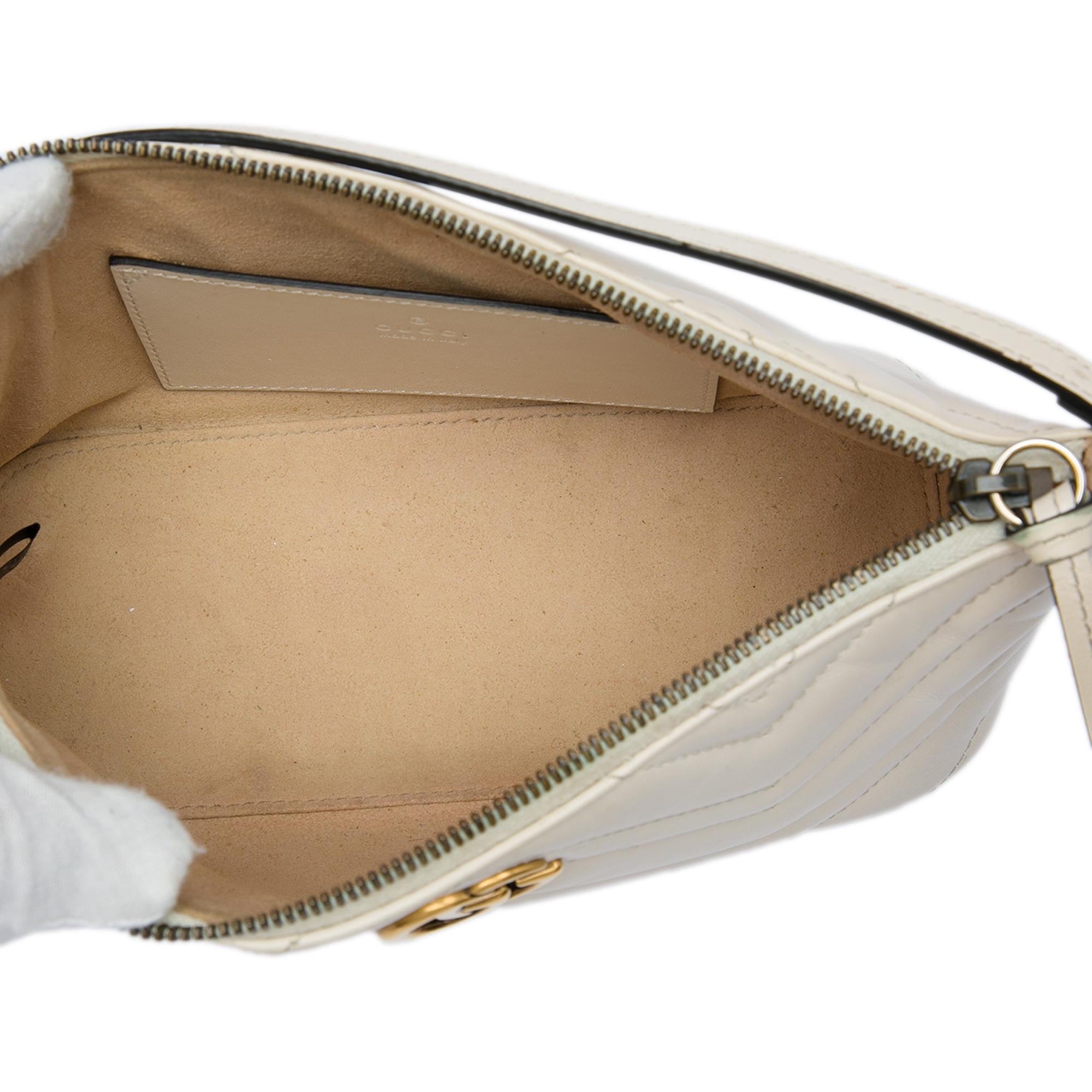 Gucci GG Marmont Matelasse Calfskin Shoulder Bag