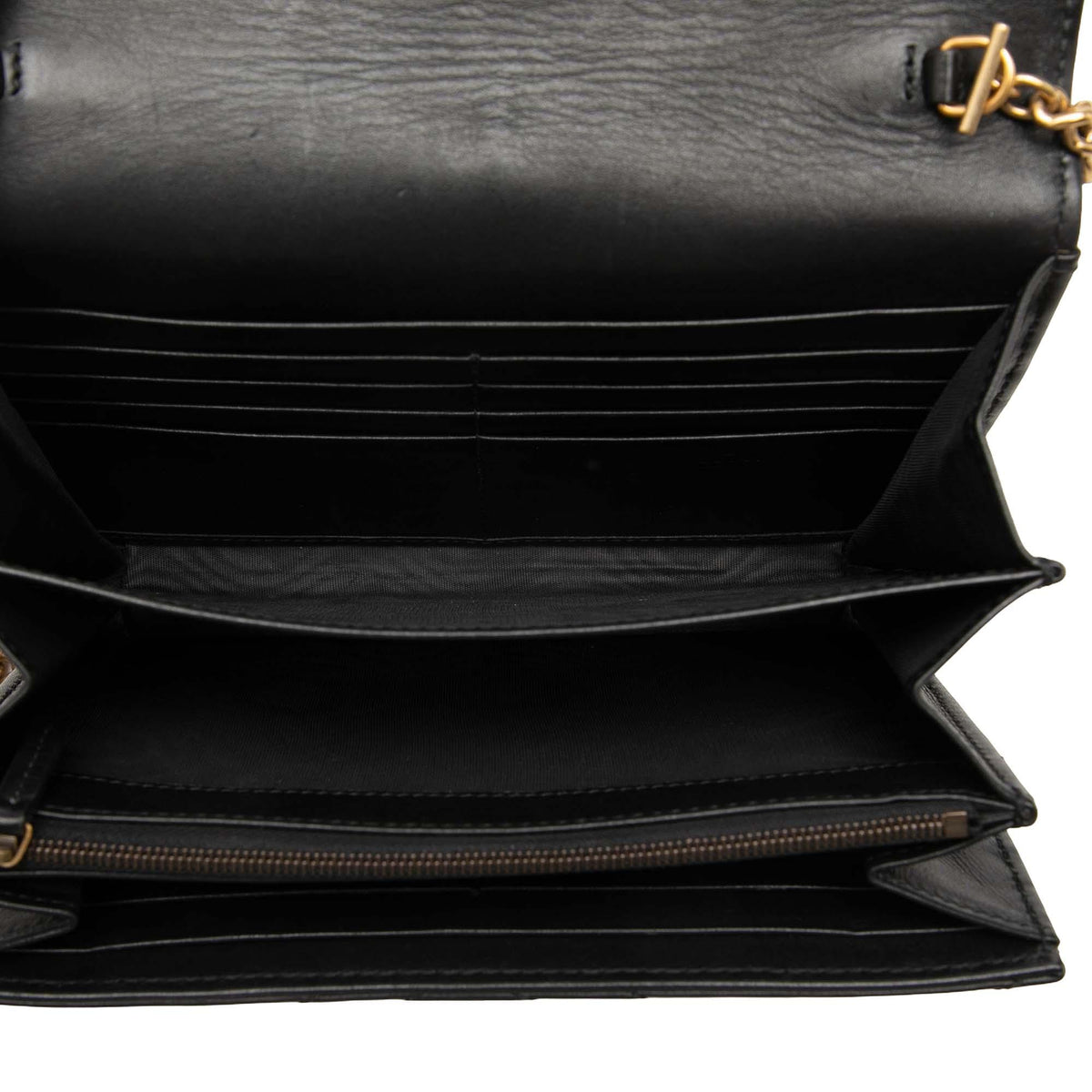Gucci GG Marmont Matelasse Calfskin Wallet On Chain