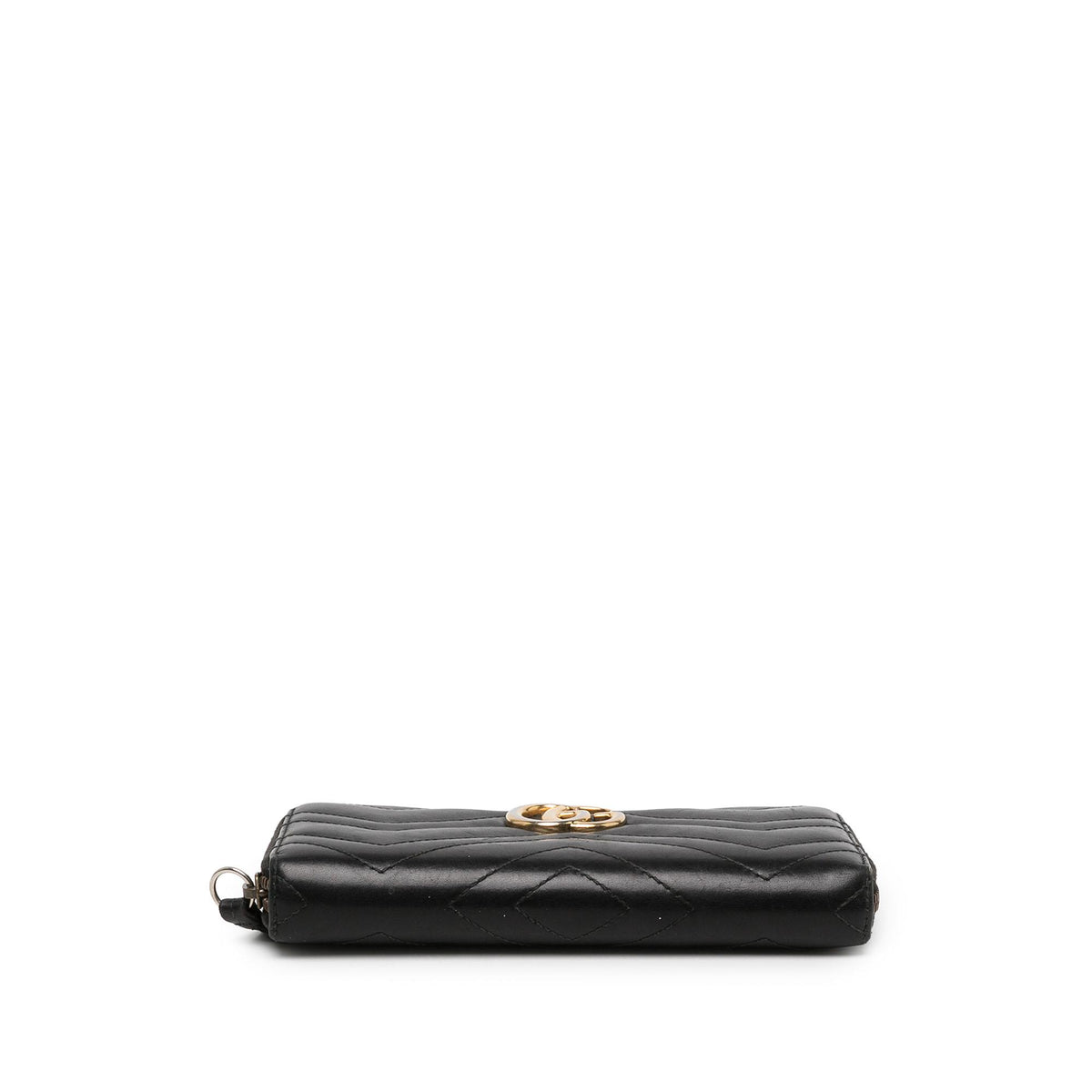 Gucci GG Marmont Matelasse Calfskin Zip Around Wallet