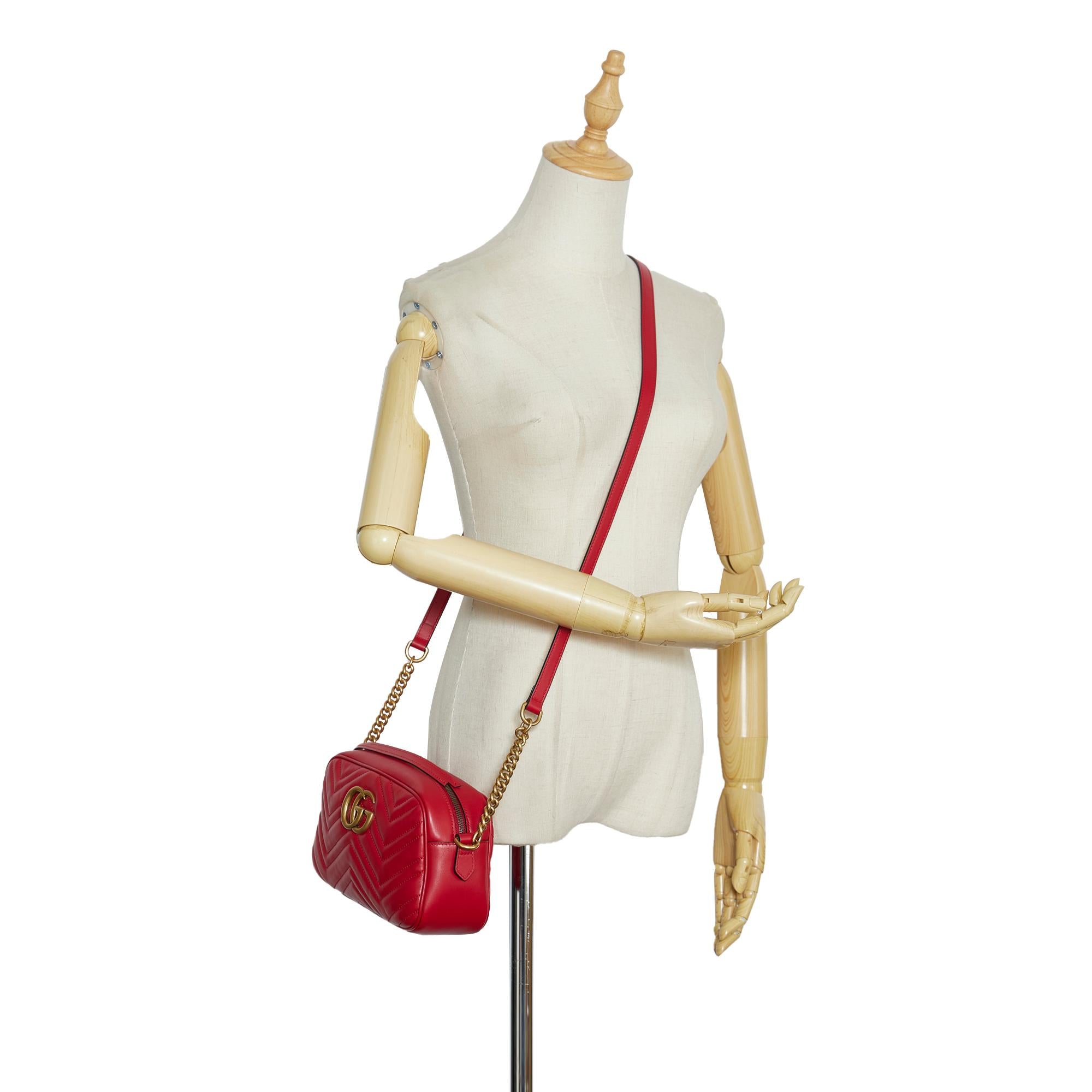 Gucci GG Marmont Matelasse Crossbody Bag (SHG-u1k51Y)