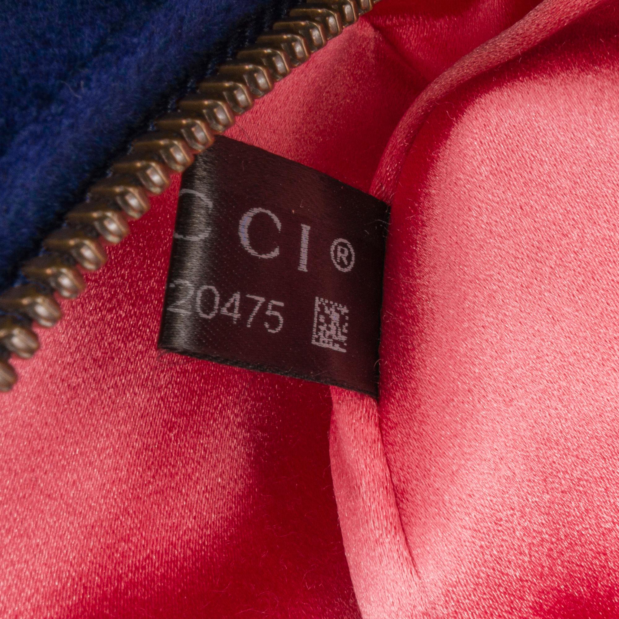 Gucci GG Marmont Velvet Belt Bag (SHG-SXEuAt)