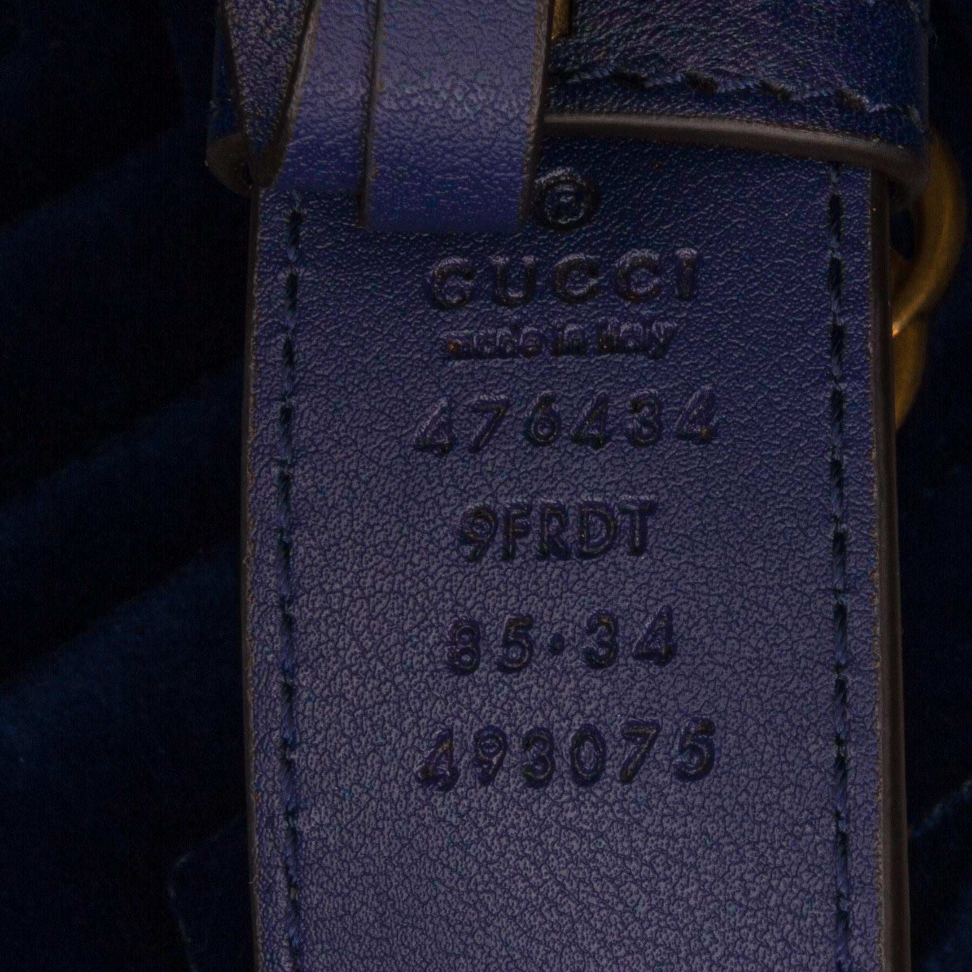 Gucci GG Marmont Velvet Belt Bag (SHG-SXEuAt)