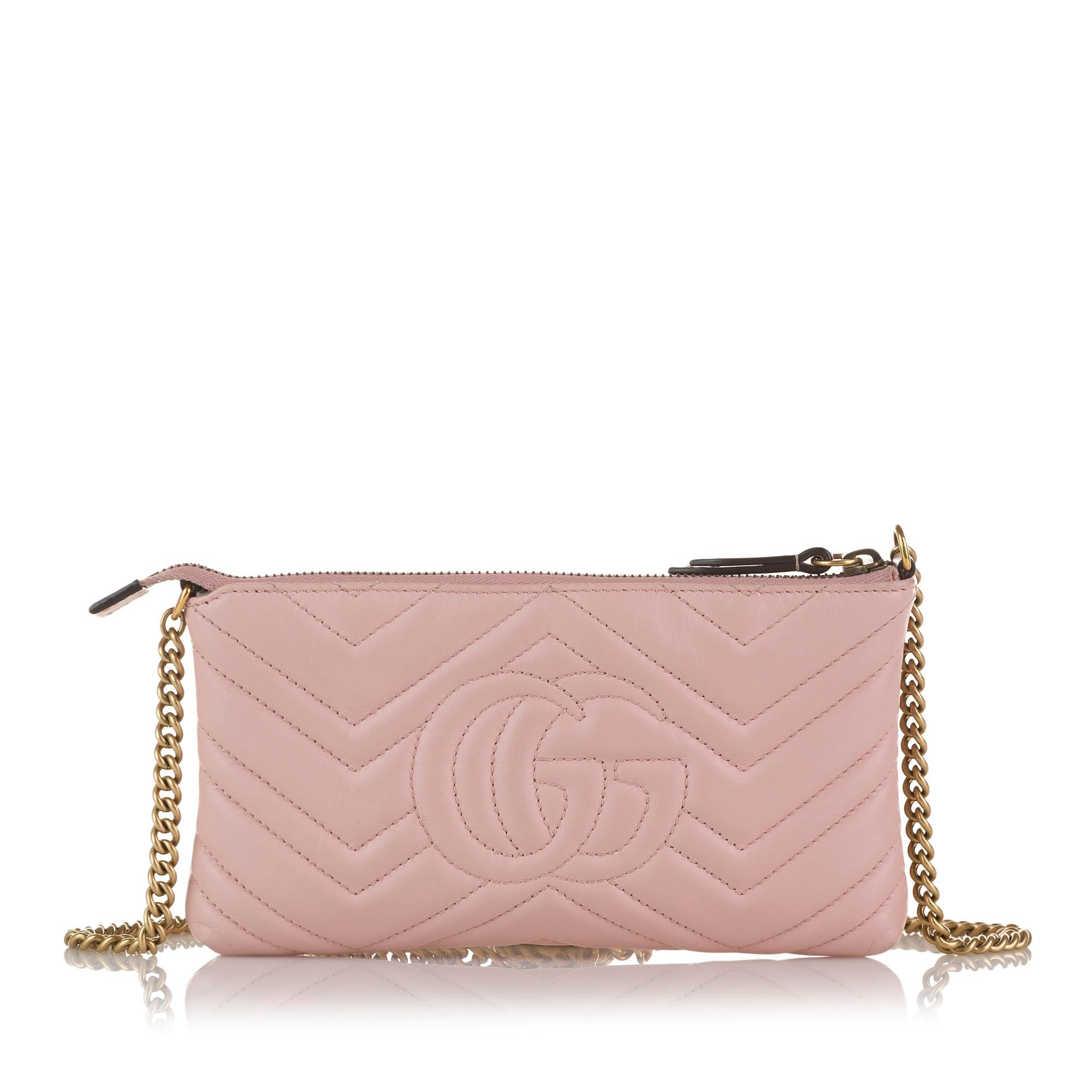 Gucci GG Marmont Wallet On Chain (SHG-UAct0H)