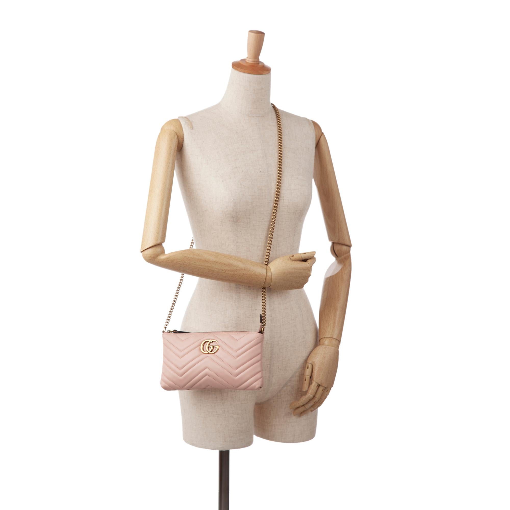 Gucci GG Marmont Wallet On Chain (SHG-UAct0H)