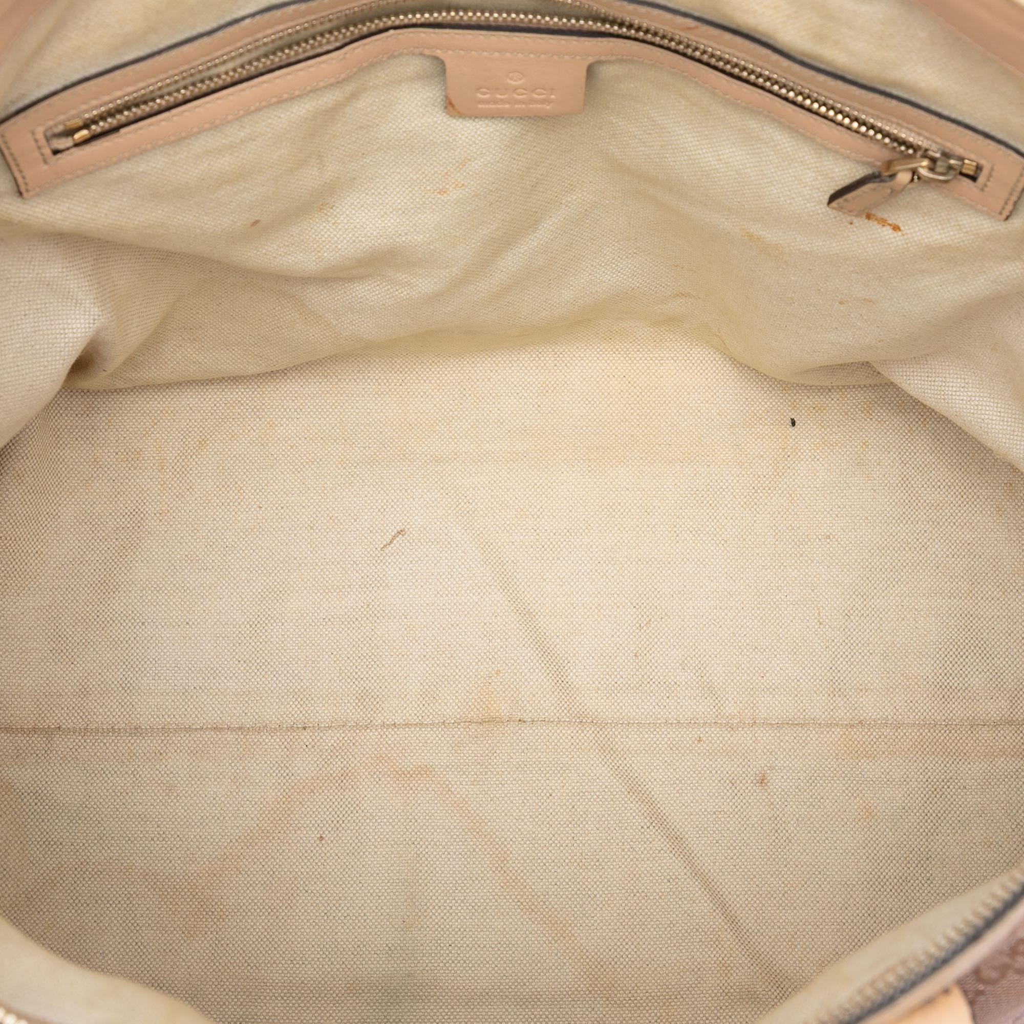 Gucci GG Metallic Canvas Lovely Tote