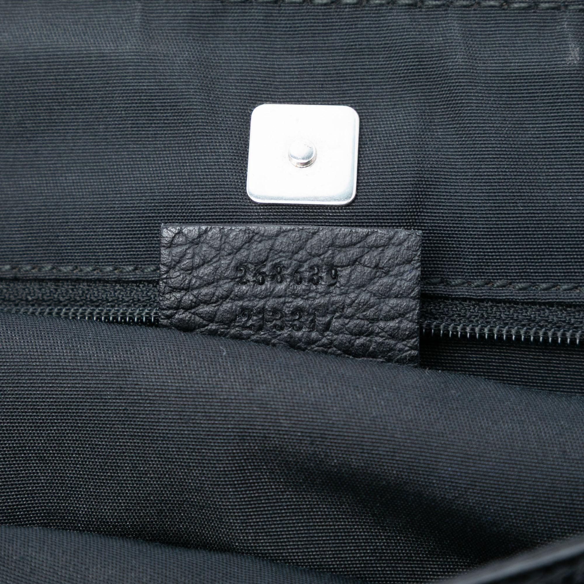Gucci GG Nylon Abbey D Ring Pocket Tote