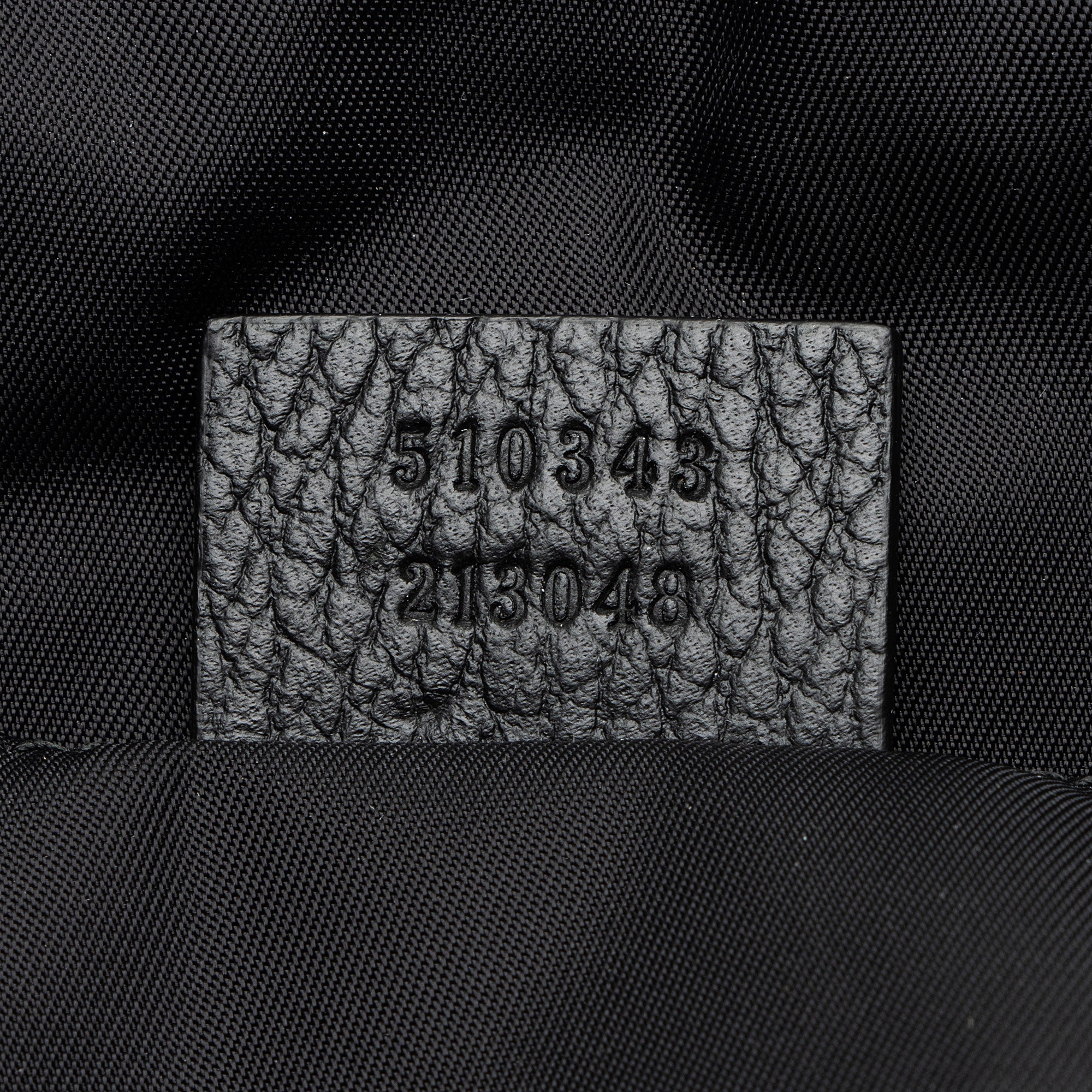 Gucci GG Nylon Buckle Double Pocket Backpack