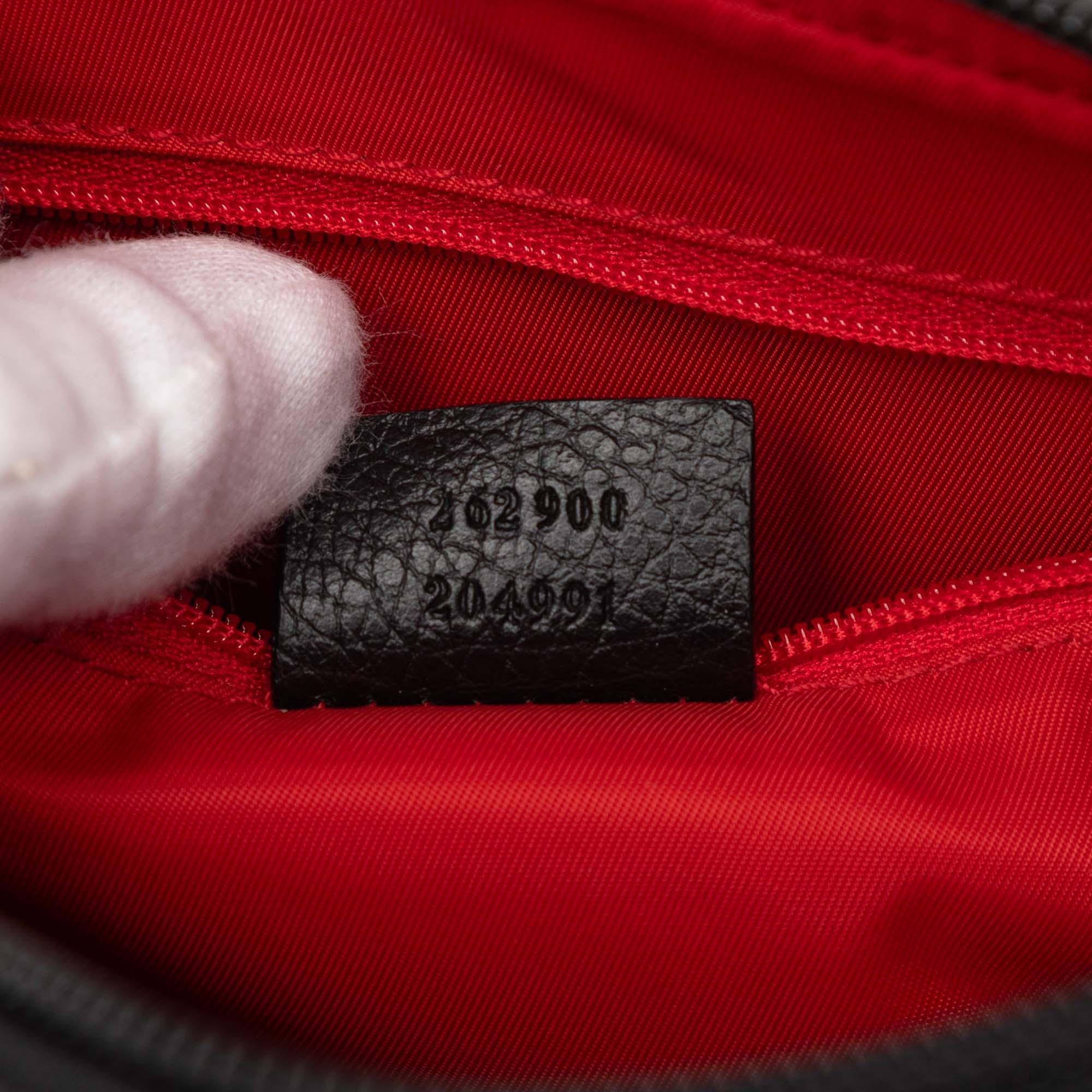Gucci GG Nylon Crest Shoulder Bag