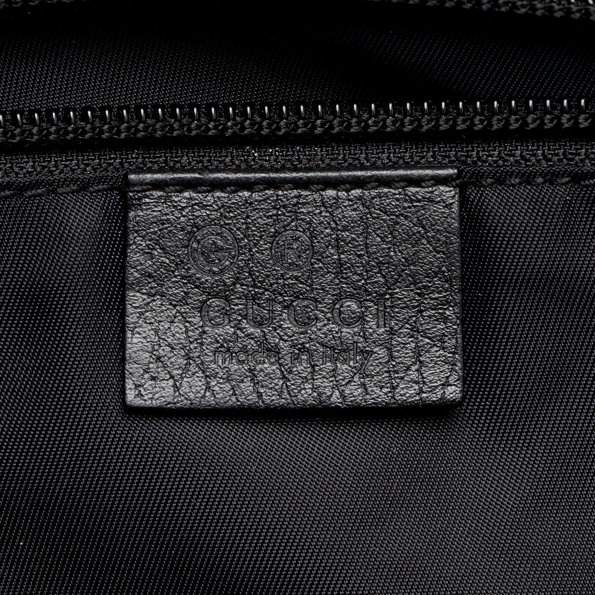 Gucci GG Nylon Double Buckle Messenger