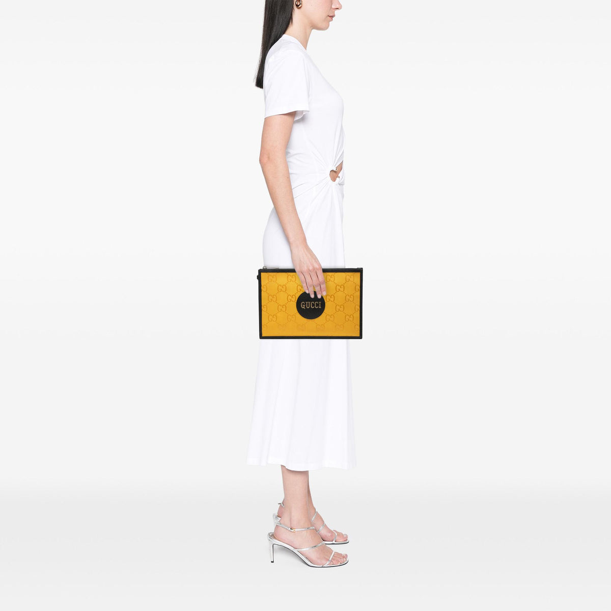 Gucci GG Nylon Off The Grid Clutch