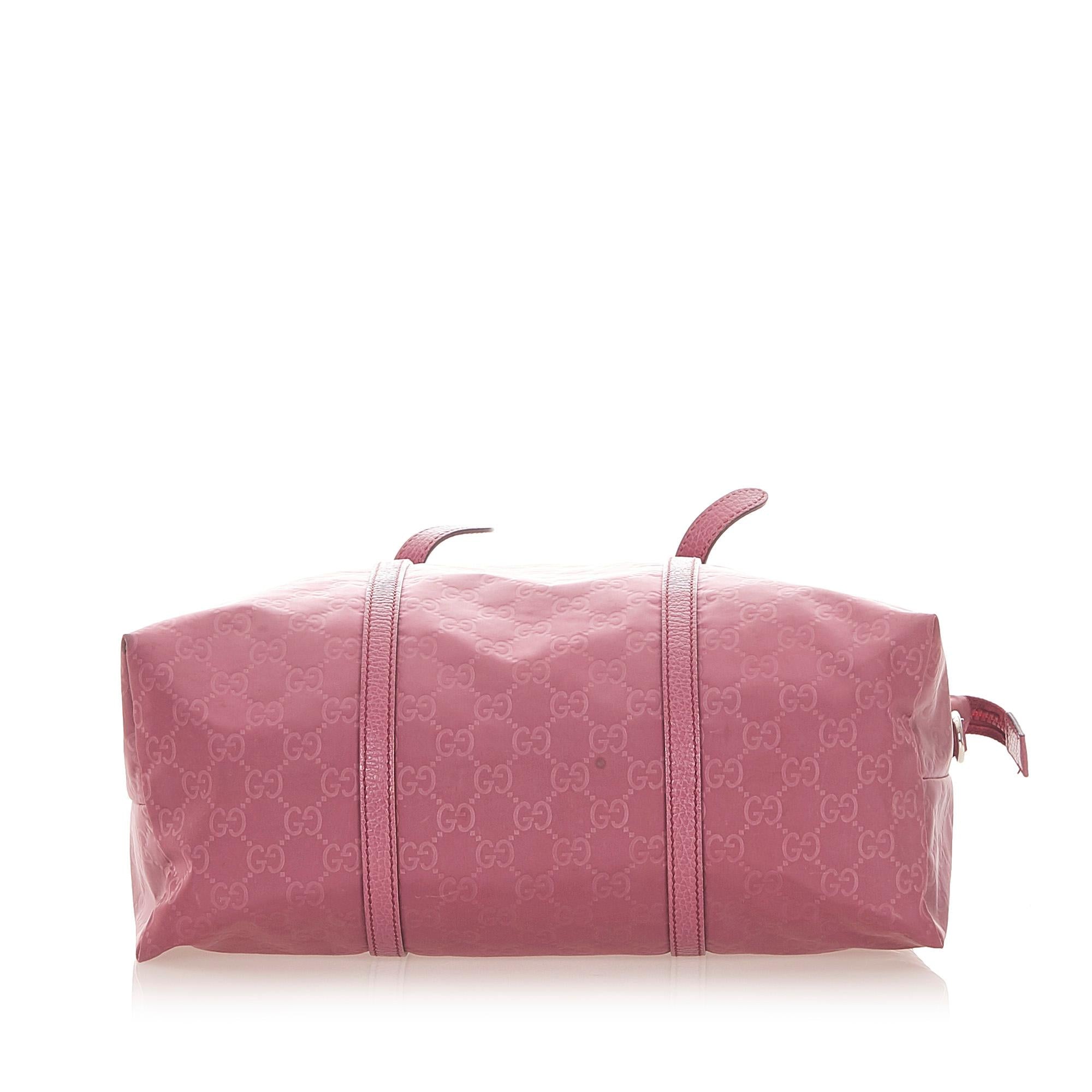 Gucci GG Nylon Satchel (SHG-32511)