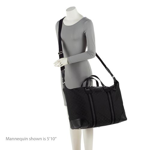 Gucci GG Nylon Travel Duffle Bag (SHF-EZRm68)