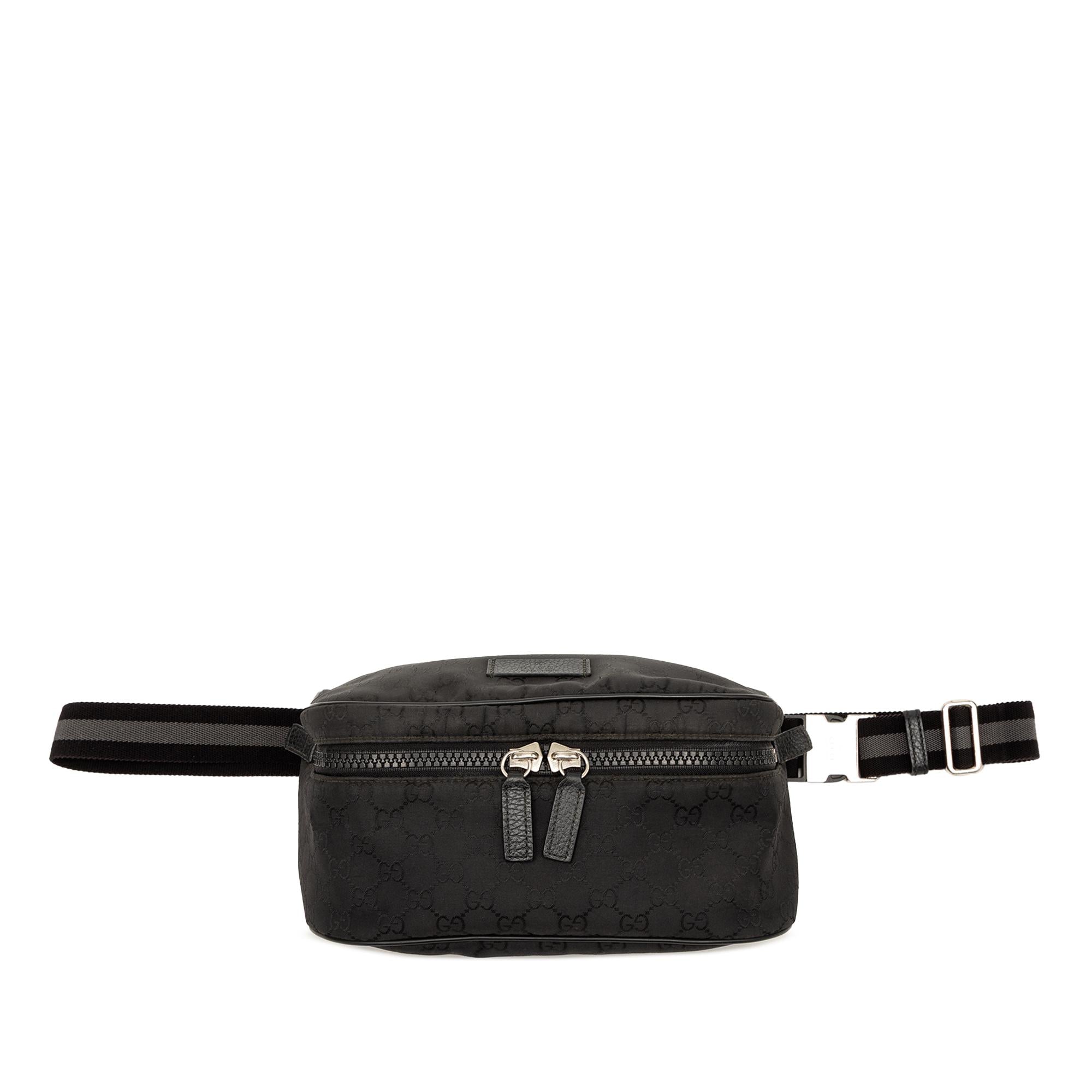 Gucci GG Nylon Web Belt Bag