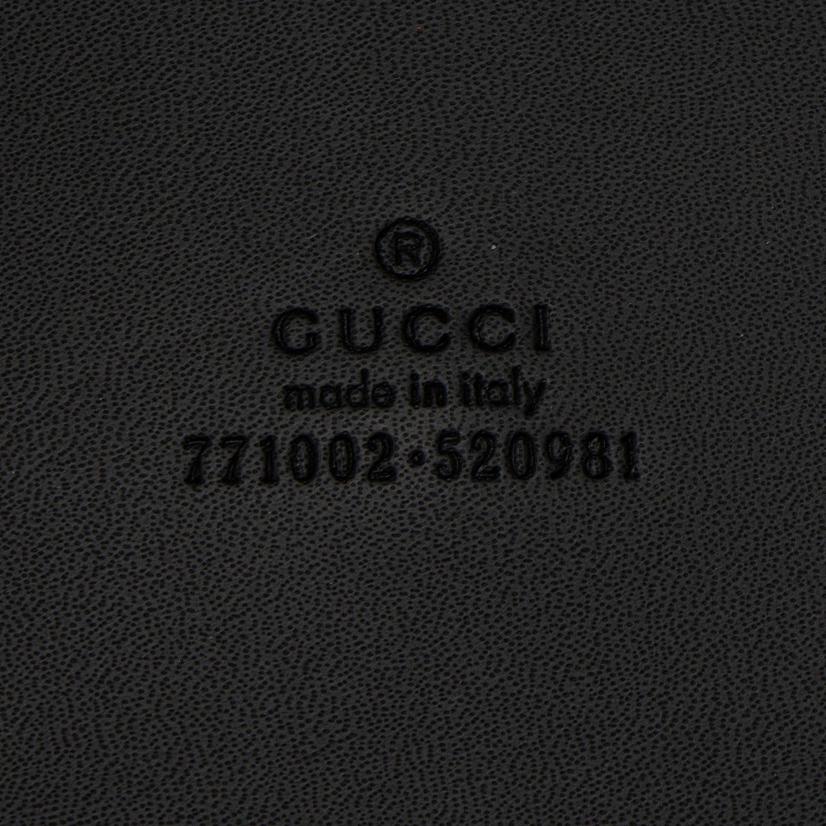 Gucci Perforated GG Embossed Leather Medium Duffle