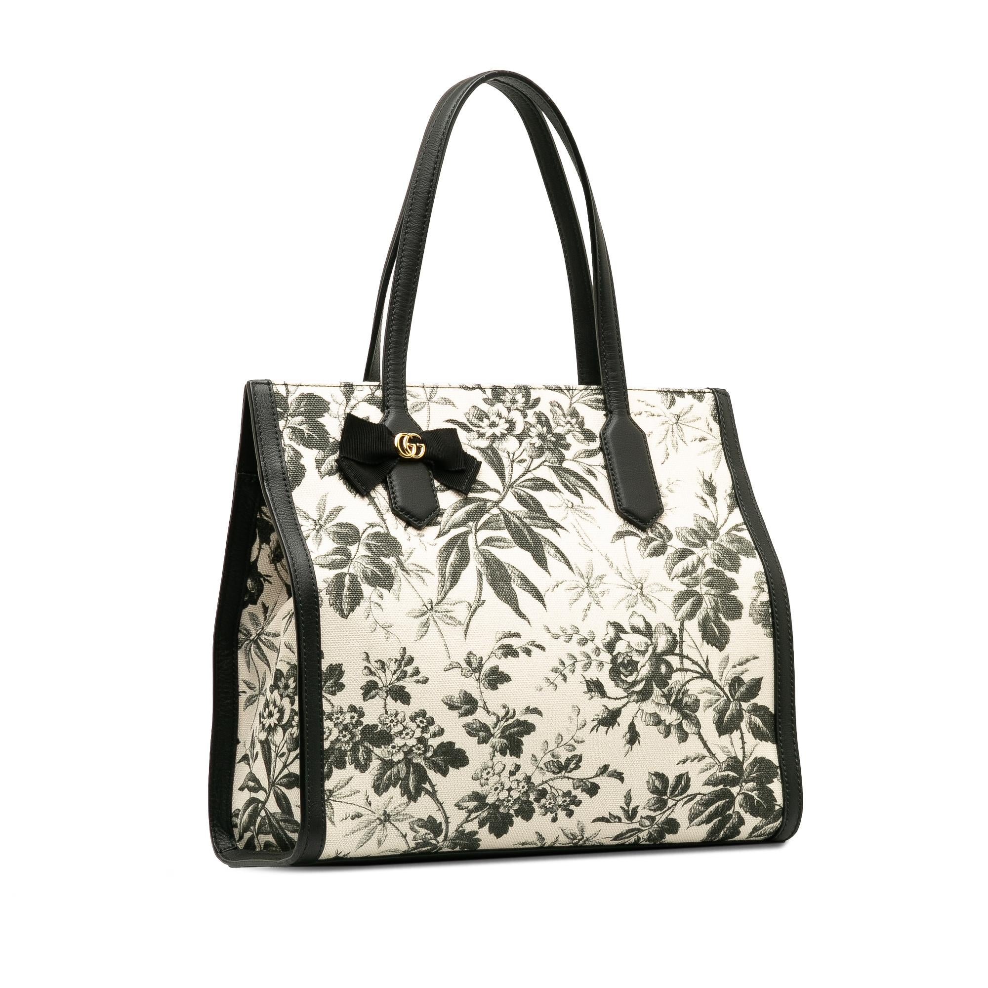 Gucci GG Ribbon Herbarium Tote (SHG-7OJiGT)