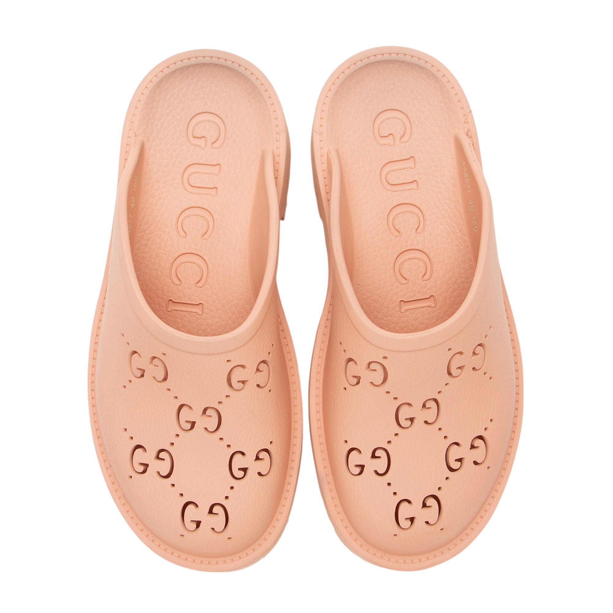 Gucci GG Rubber Clogs - Size 9 / 39