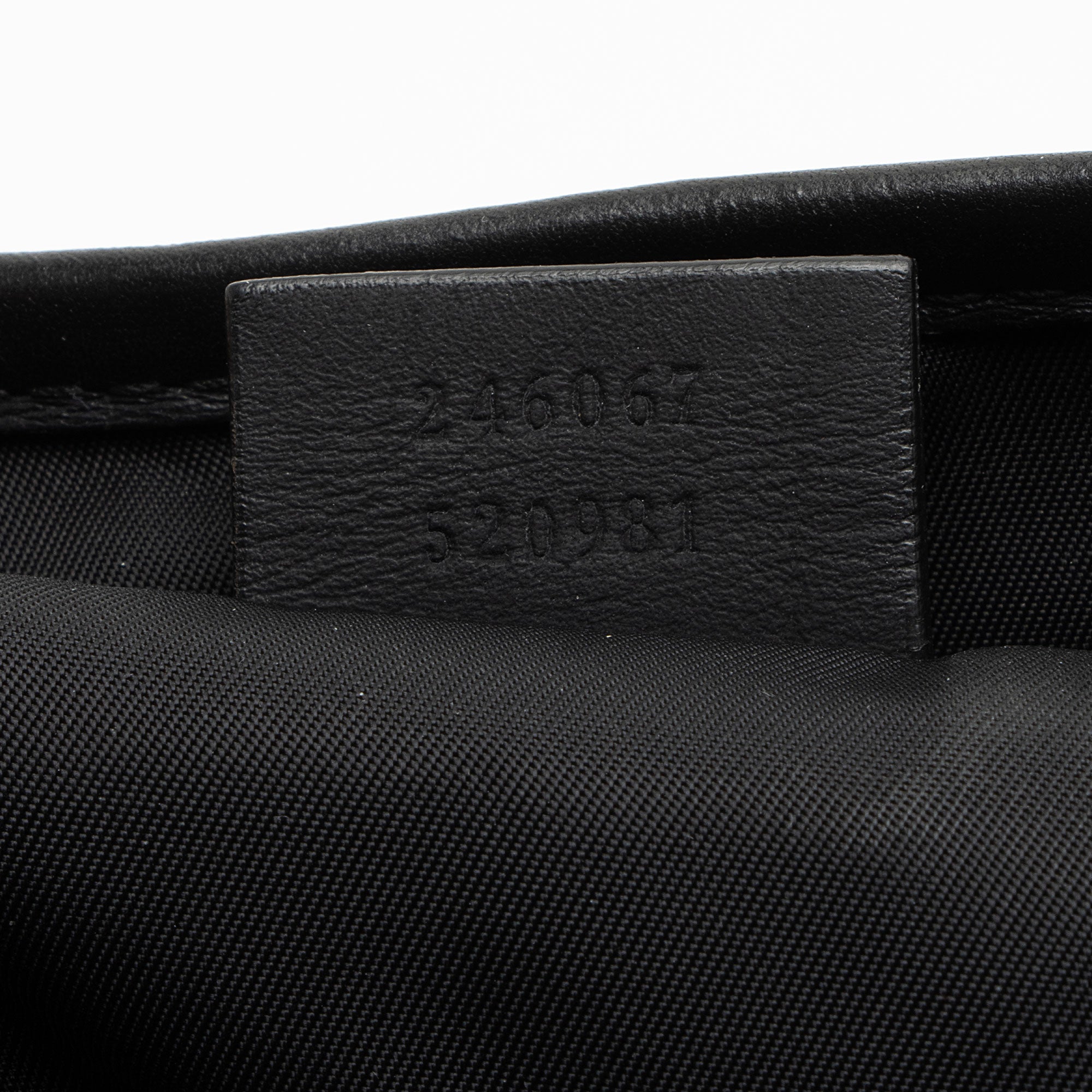 Gucci GG Rubber Effect Web Medium Messenger