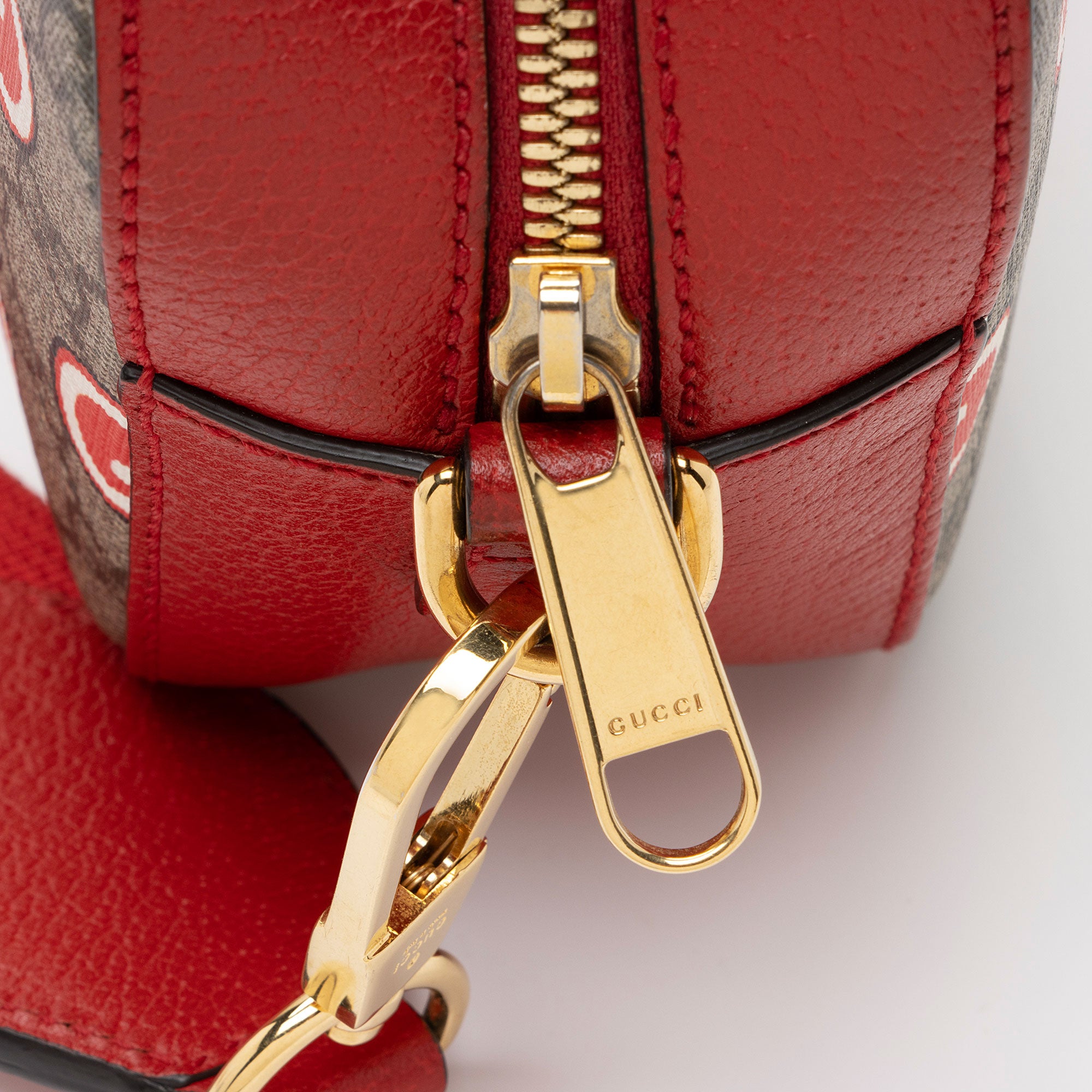 Gucci GG Supreme Apple Camera Bag