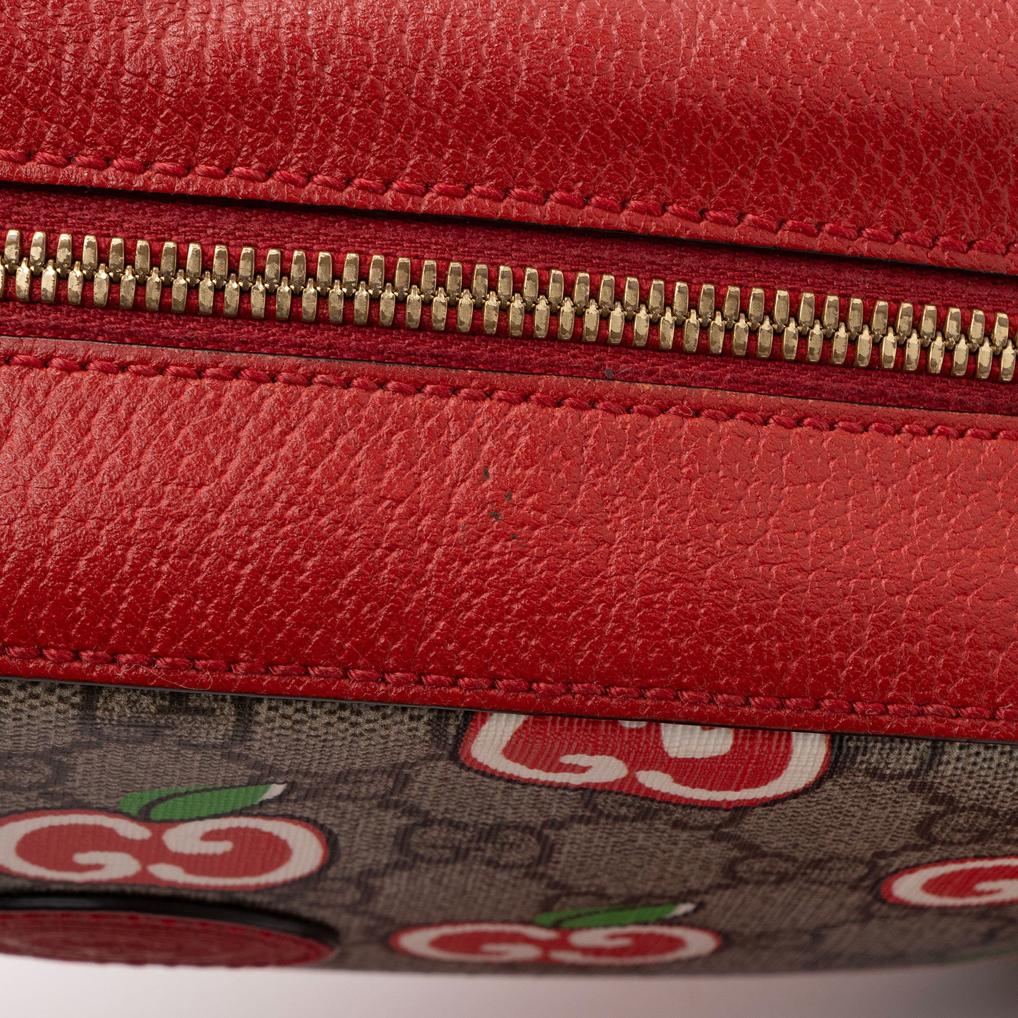 Gucci GG Supreme Apple Camera Bag