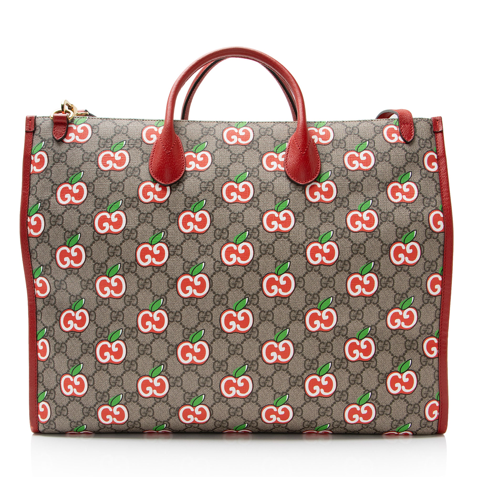 Gucci GG Supreme Apple Large Tote
