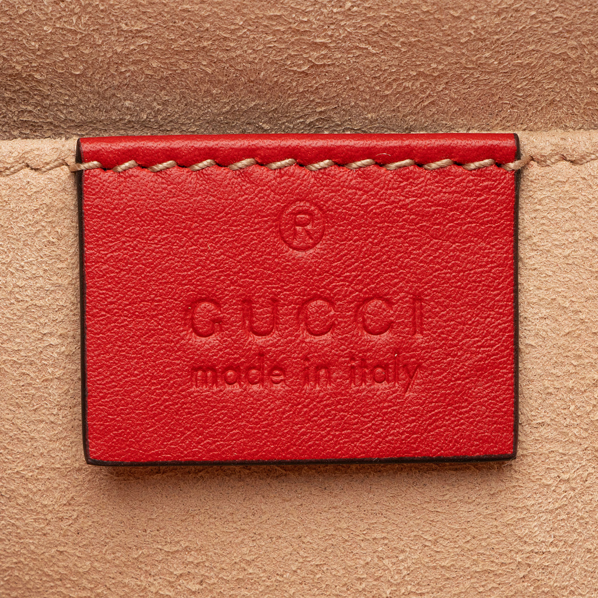Gucci GG Supreme Apple Padlock Small Shoulder Bag