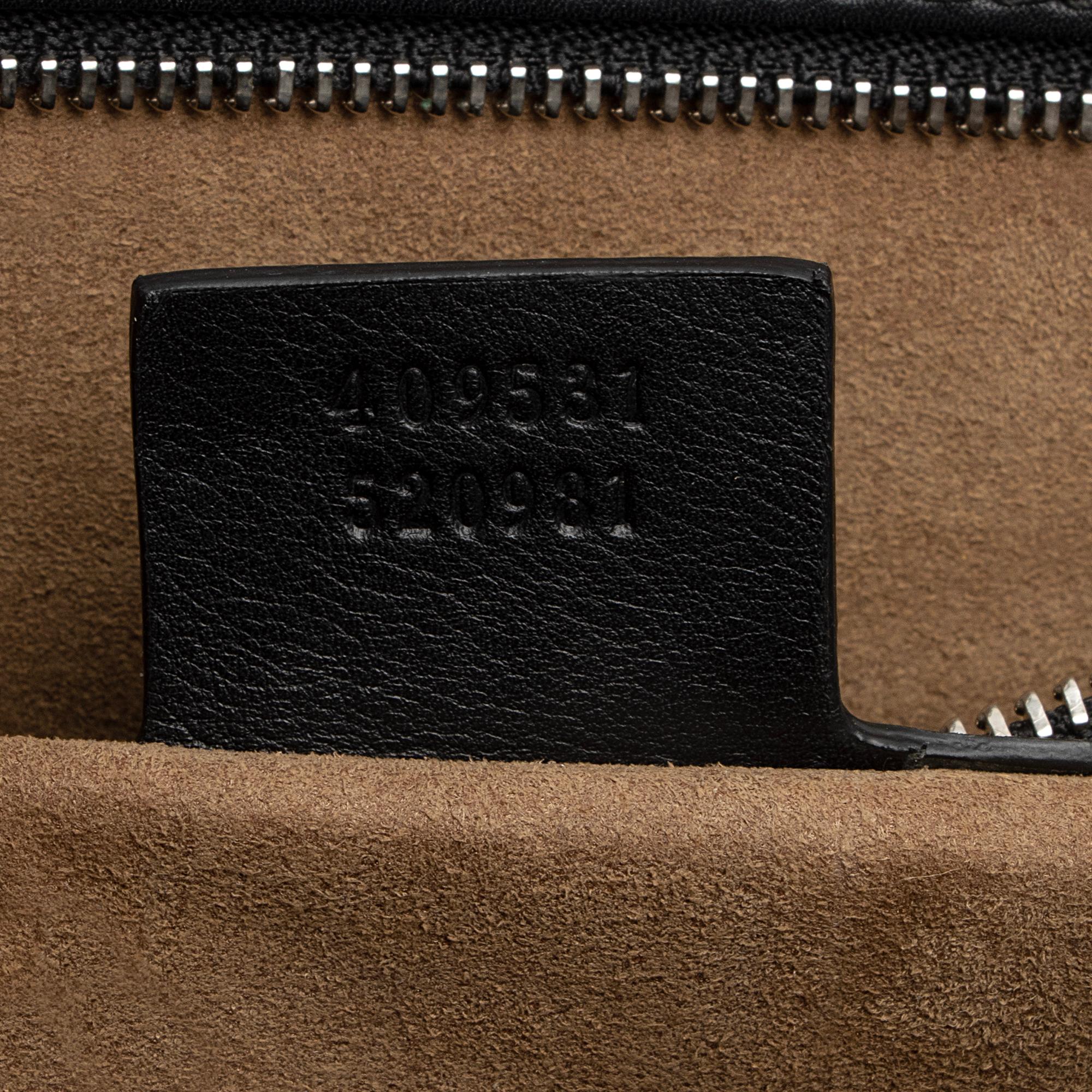 Gucci GG Supreme Arabesque Top Handle Convertible Small Tote (SHF-23364)