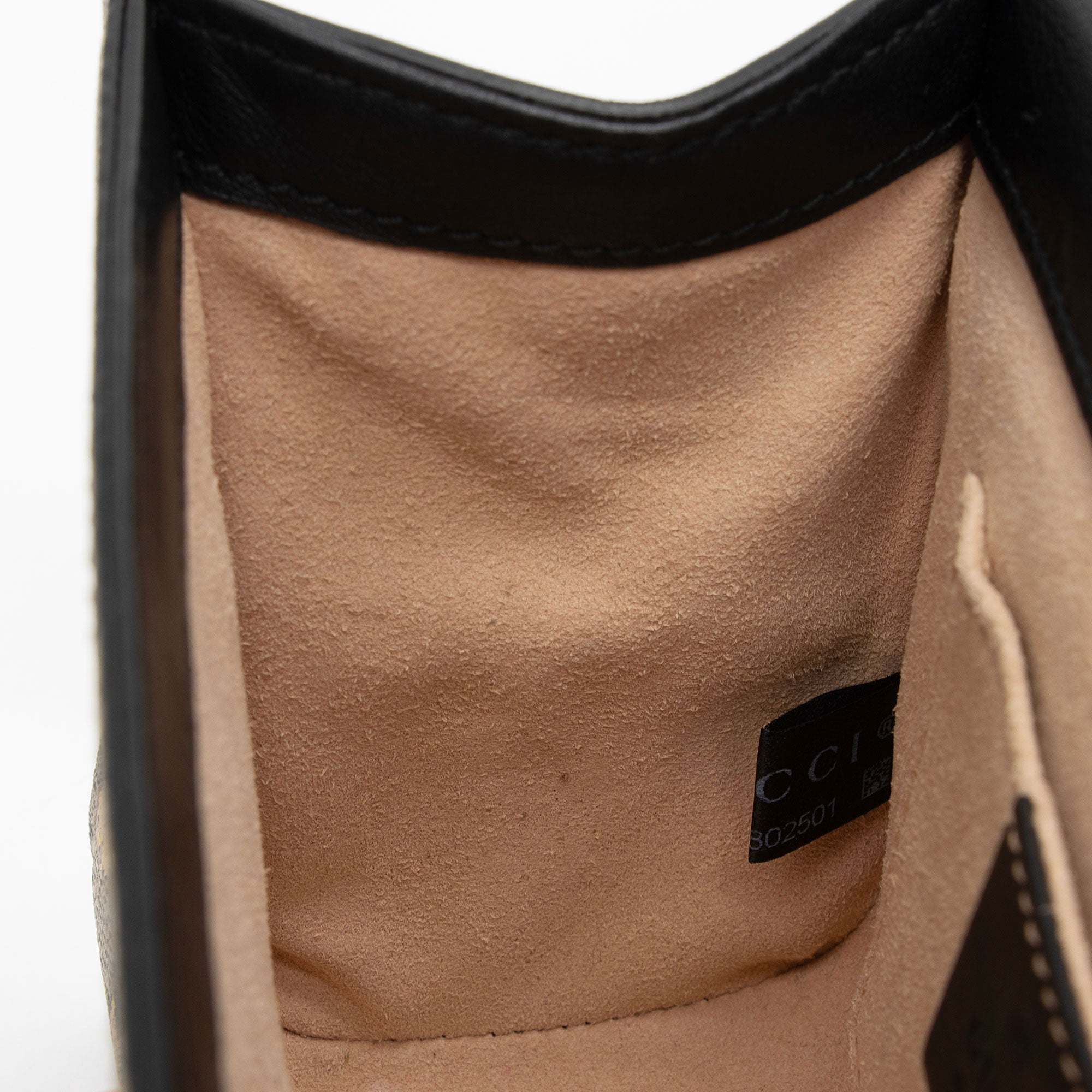 Gucci GG Supreme Bee Padlock Small Shoulder Bag (SHF-3QPOYF)