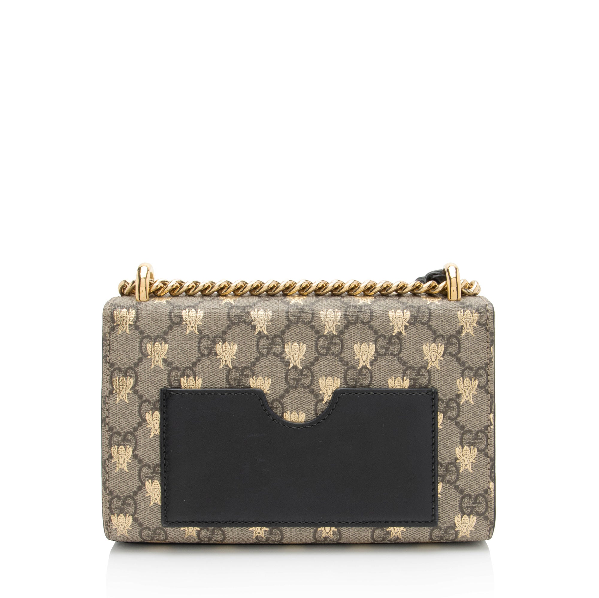 Gucci GG Supreme Bee Padlock Small Shoulder Bag