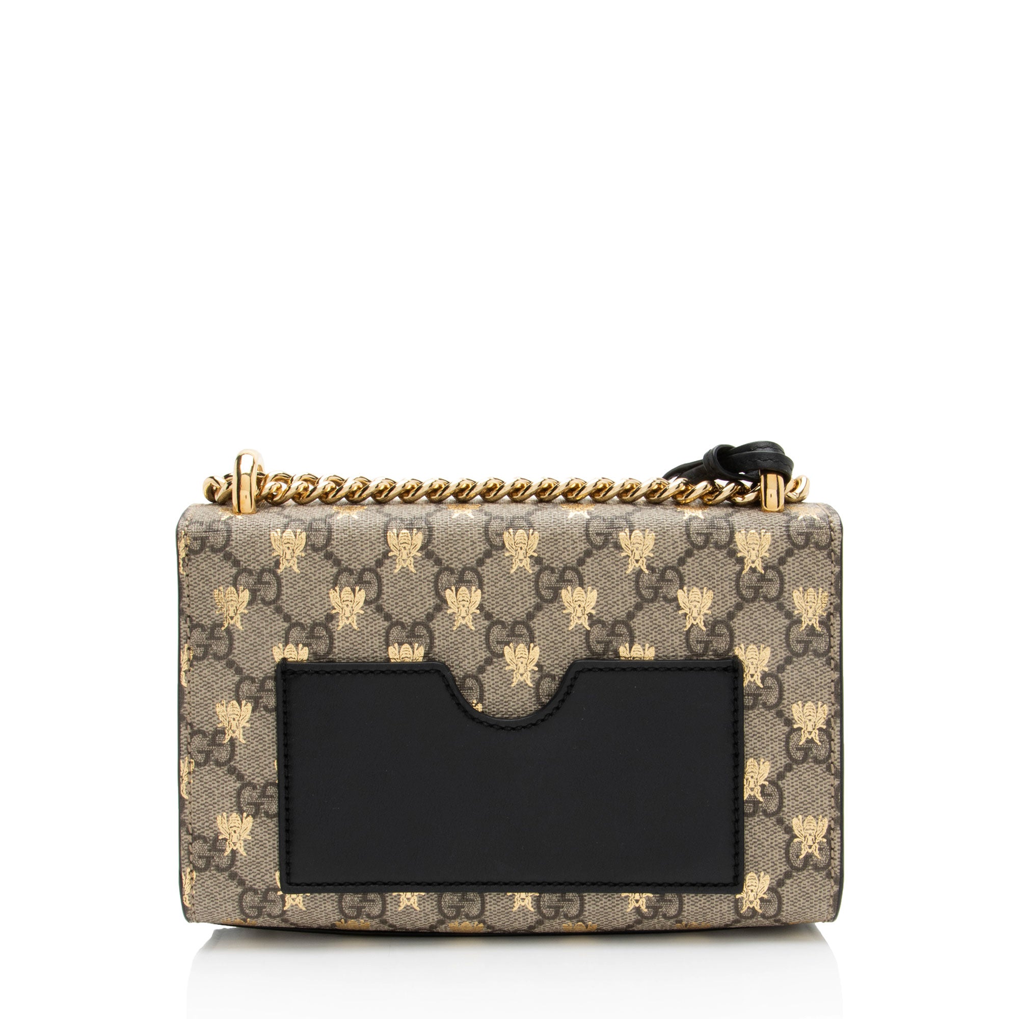 Gucci GG Supreme Bee Padlock Small Shoulder Bag
